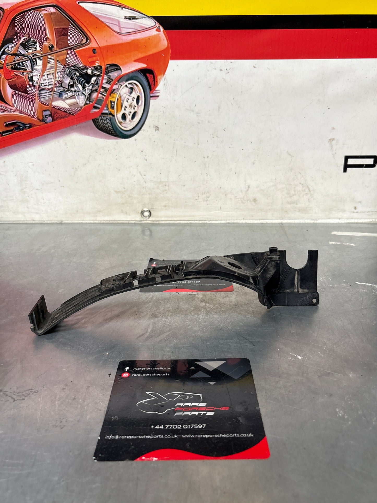 Porsche 944 Turbo S2 / 968 Left side steering wheel dash trim bezel, used, check the photos for damages! 94455242900