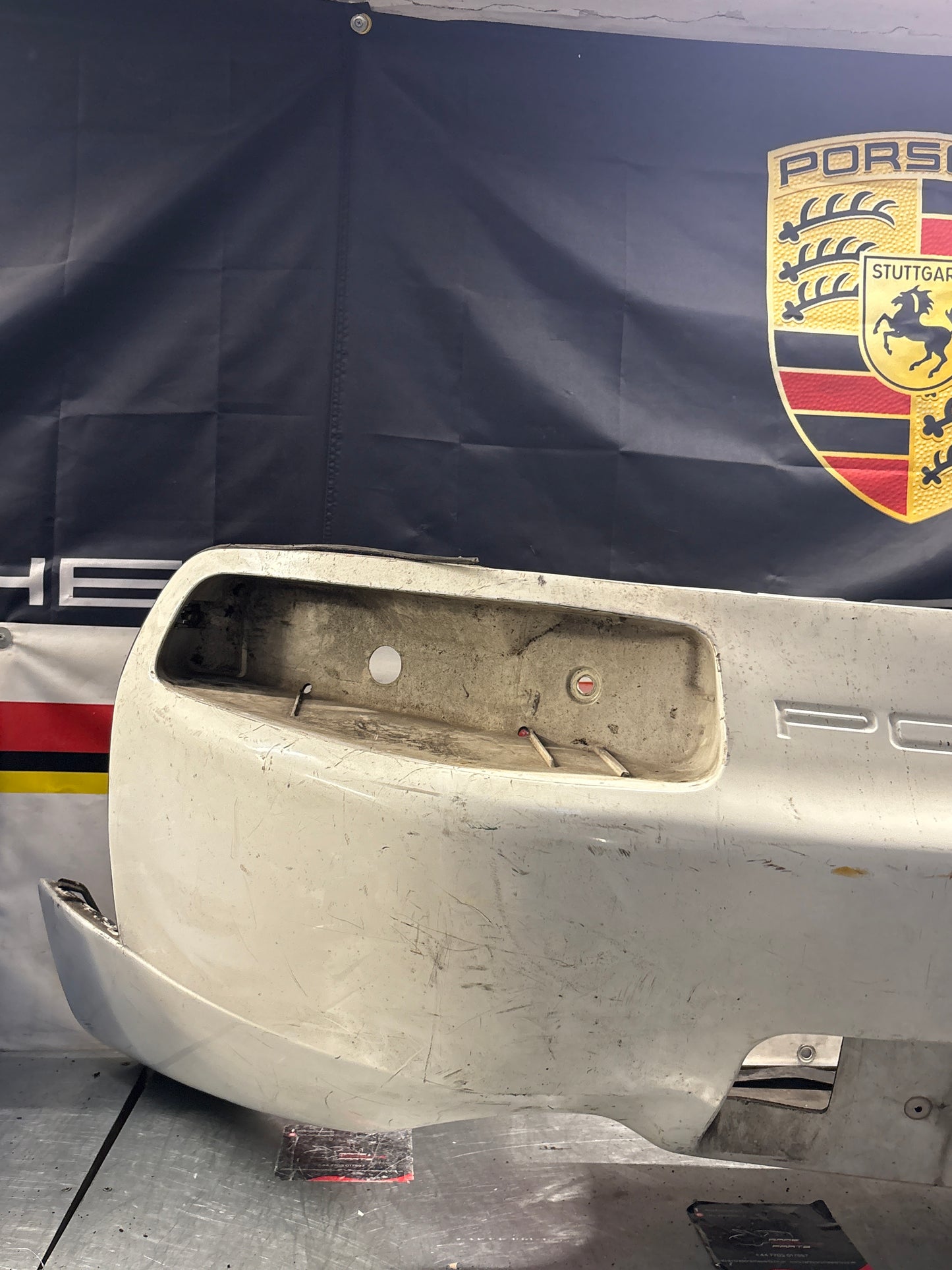 Porsche 928 S/S4 rear bumper, used 92850512320