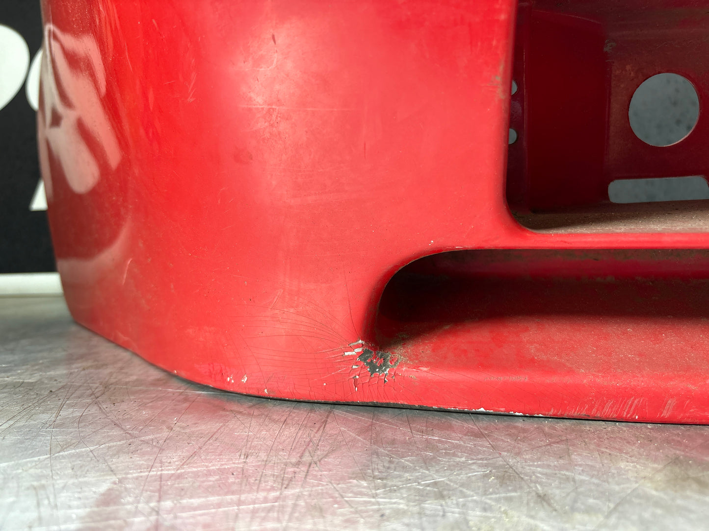 Porsche 944 Front spoiler, valance with fog light used 93150537105