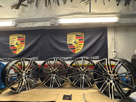 Porsche Cayenne 21-inch wheel set 92A Turbo III wheel 7P5601025AE, refurbished