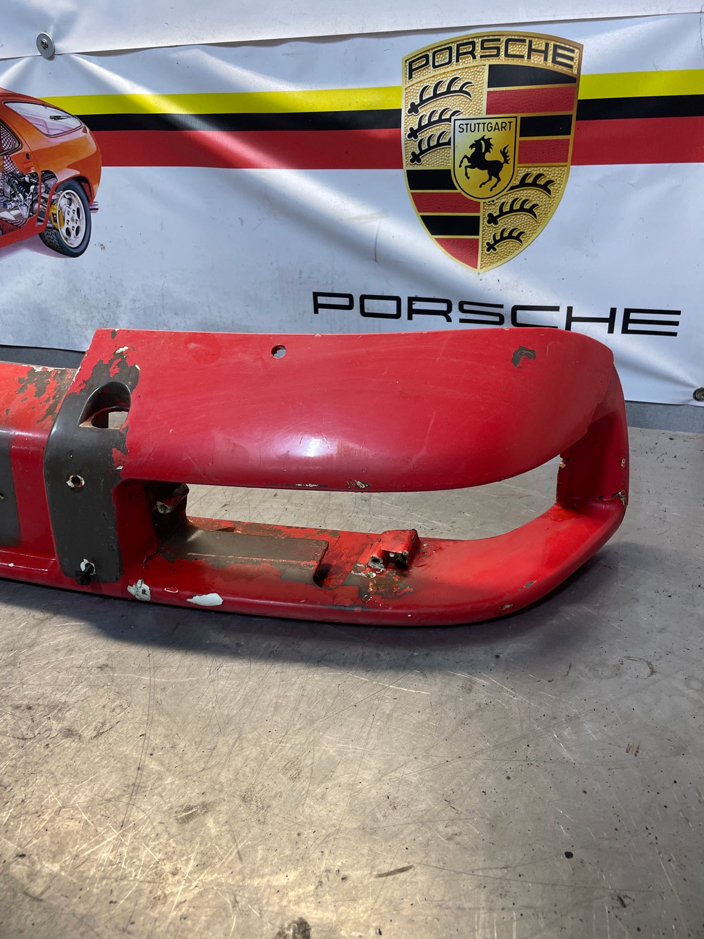 Porsche 924 Front Bumper 477807113 used