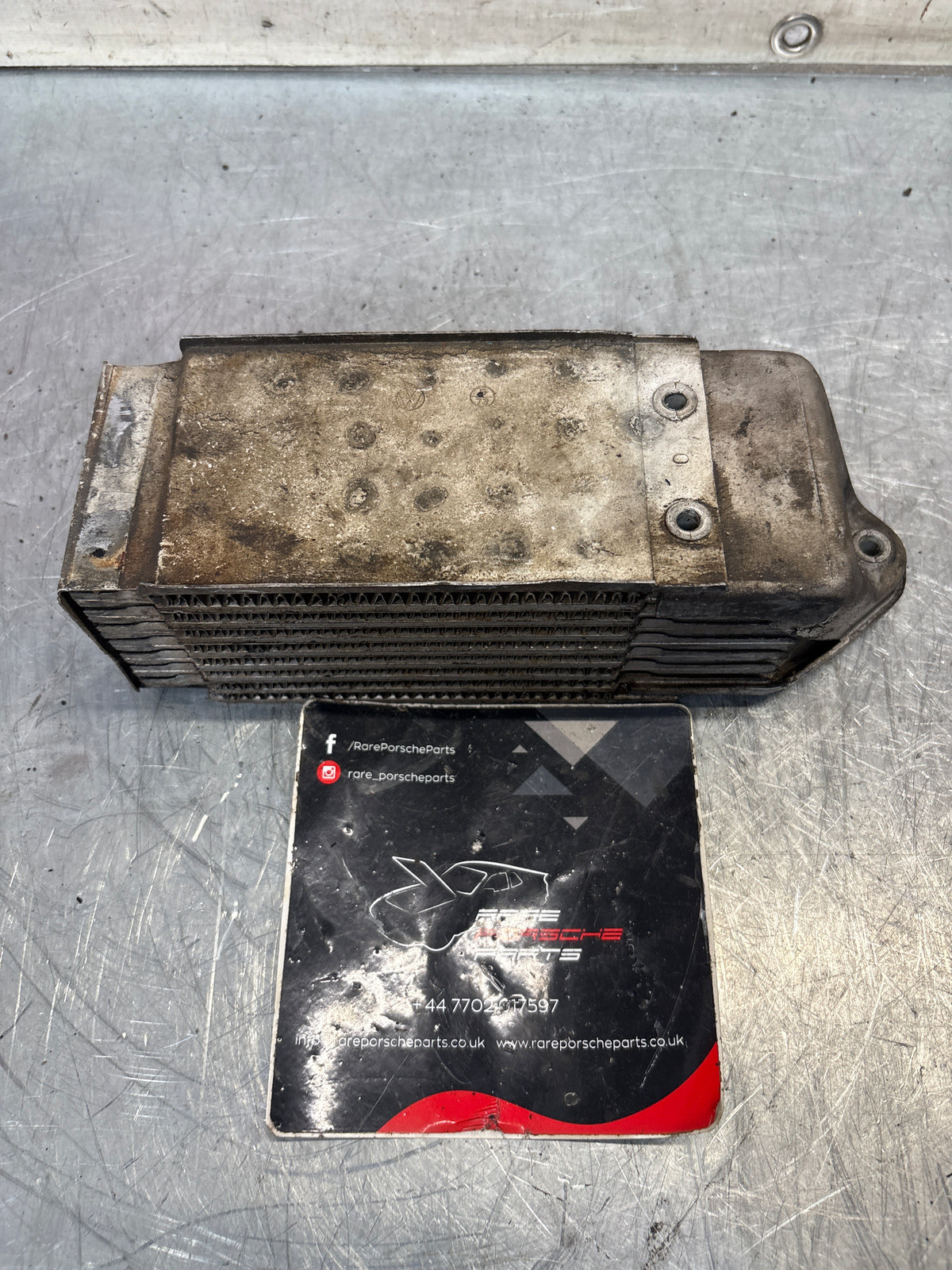 Porsche 914 oil cooler, used 021117021B