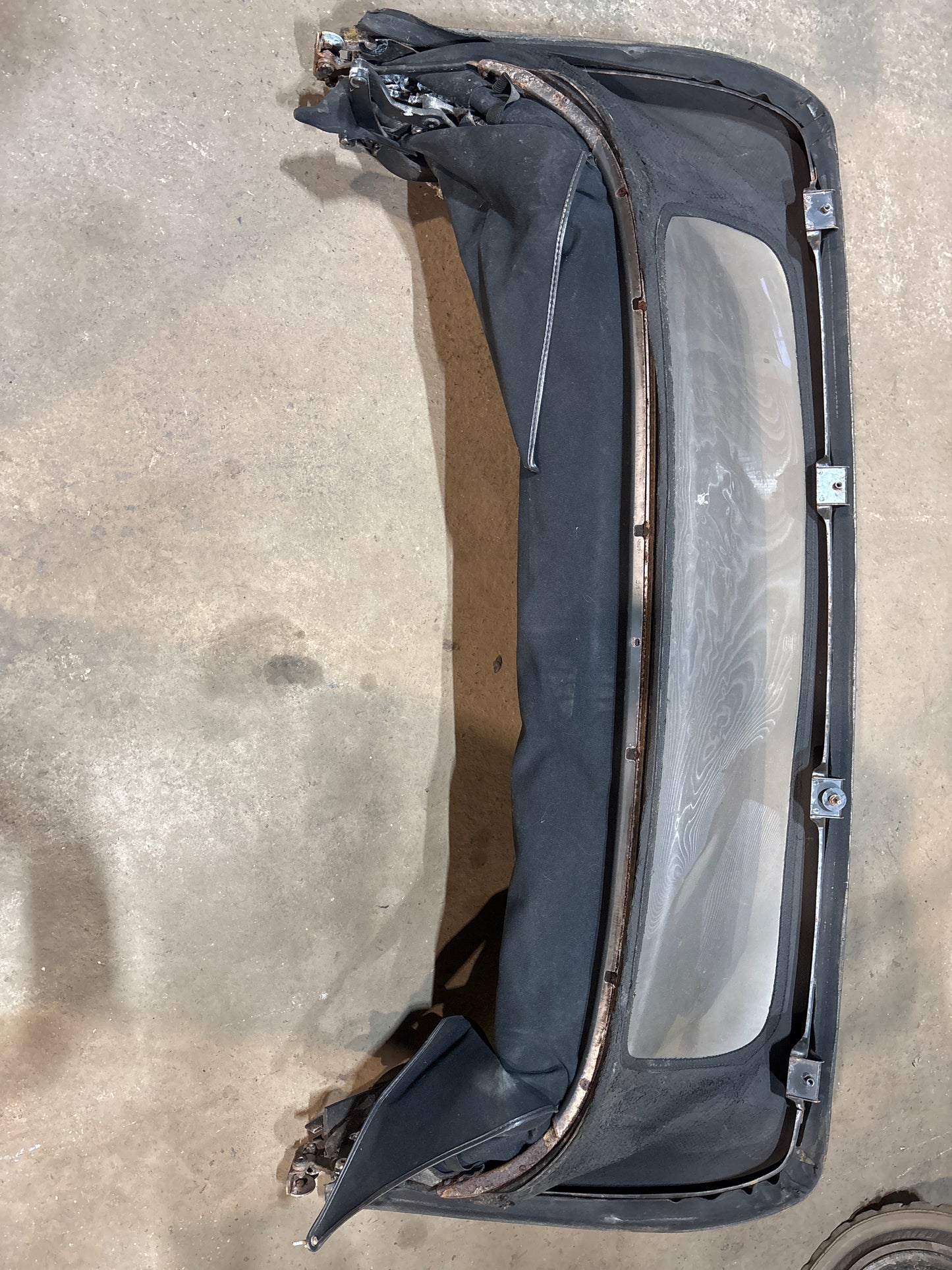 Porsche 944 convertible, cabrio soft top, spares or repair