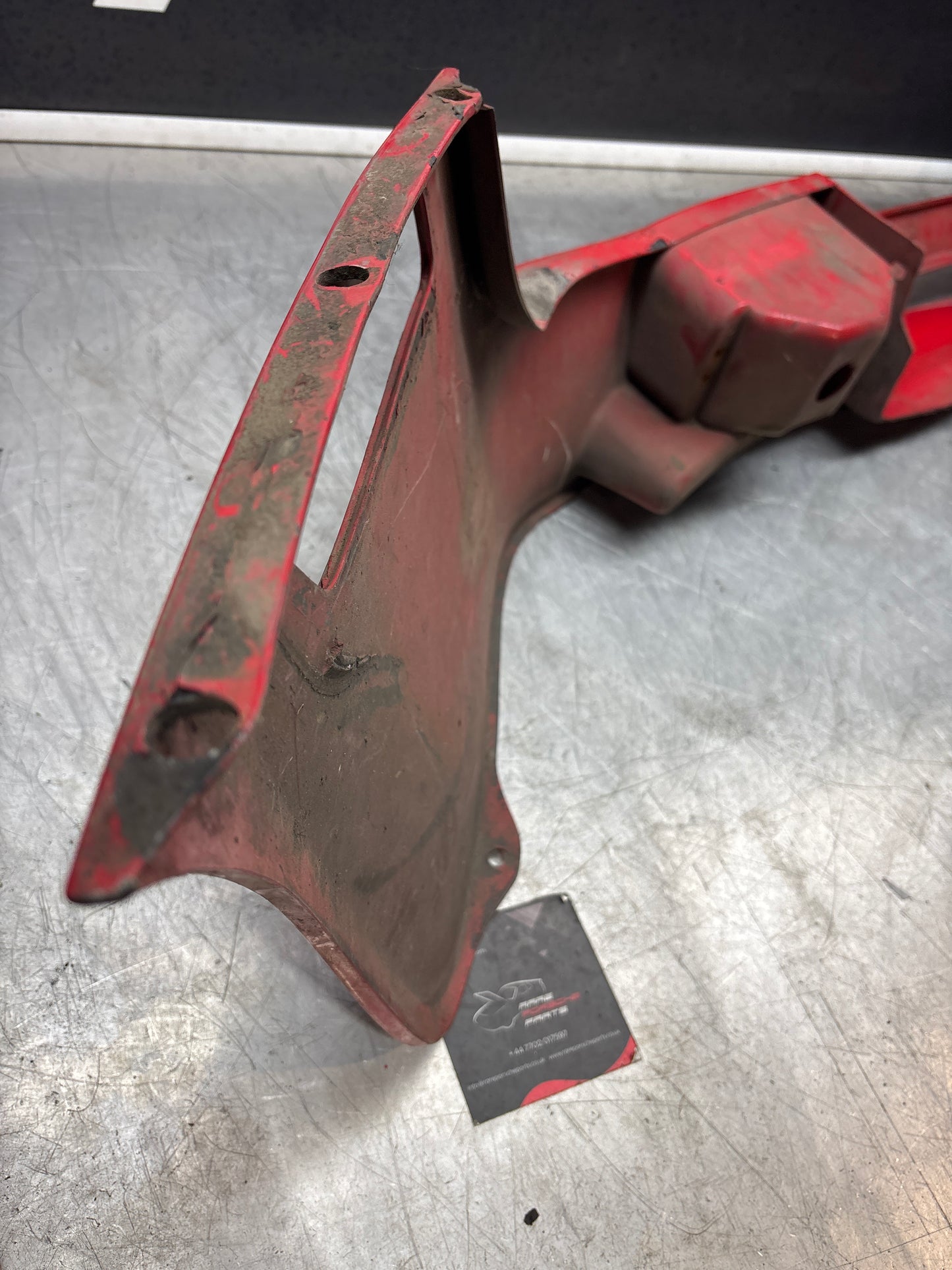 Porsche 944 USA Front spoiler, valance with fog light used 93150537101