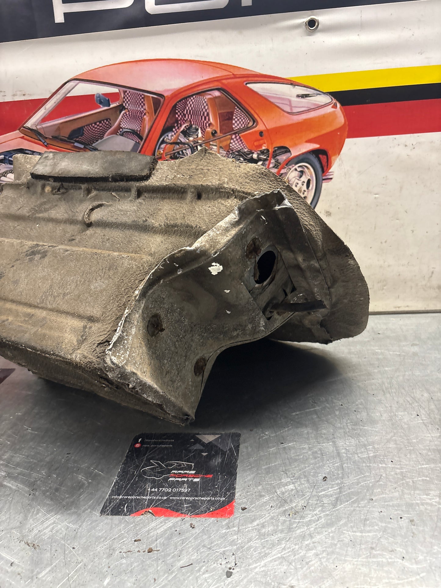 Porsche 928 Battery tray cut, 92850180502 used