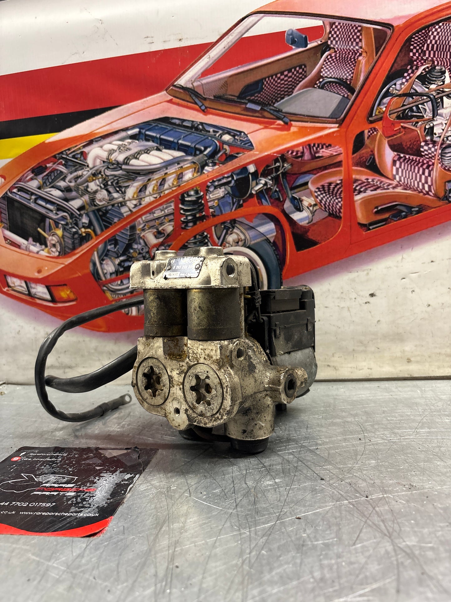 Porsche 928 85.5- ABS Pump module block, used 0265200009