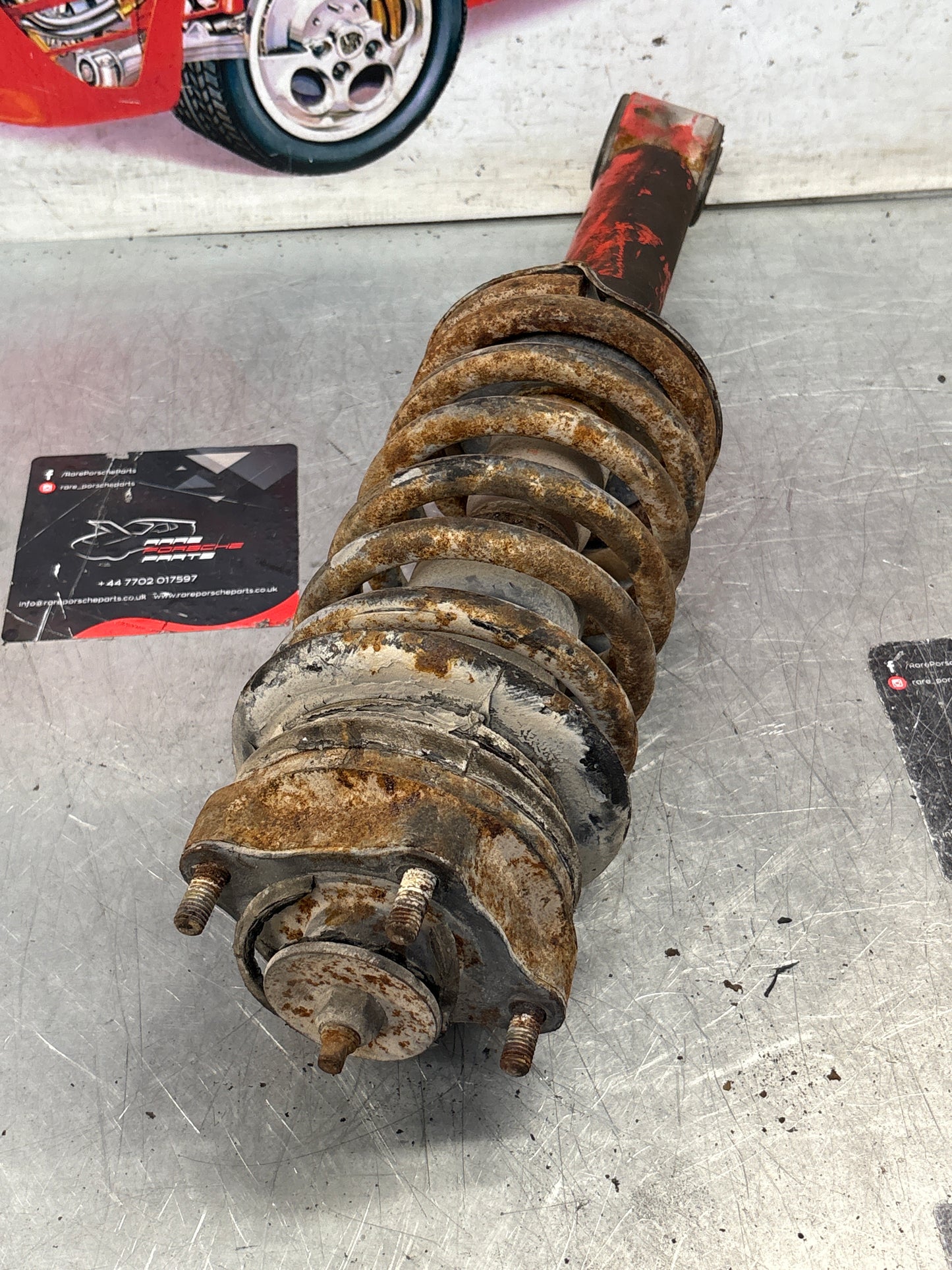 Porsche 928 Front shock absorber, used 92834305509