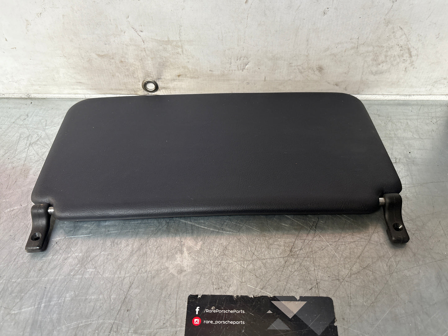 Porsche 928 L+R rear sunvisor, black, used 92873103504