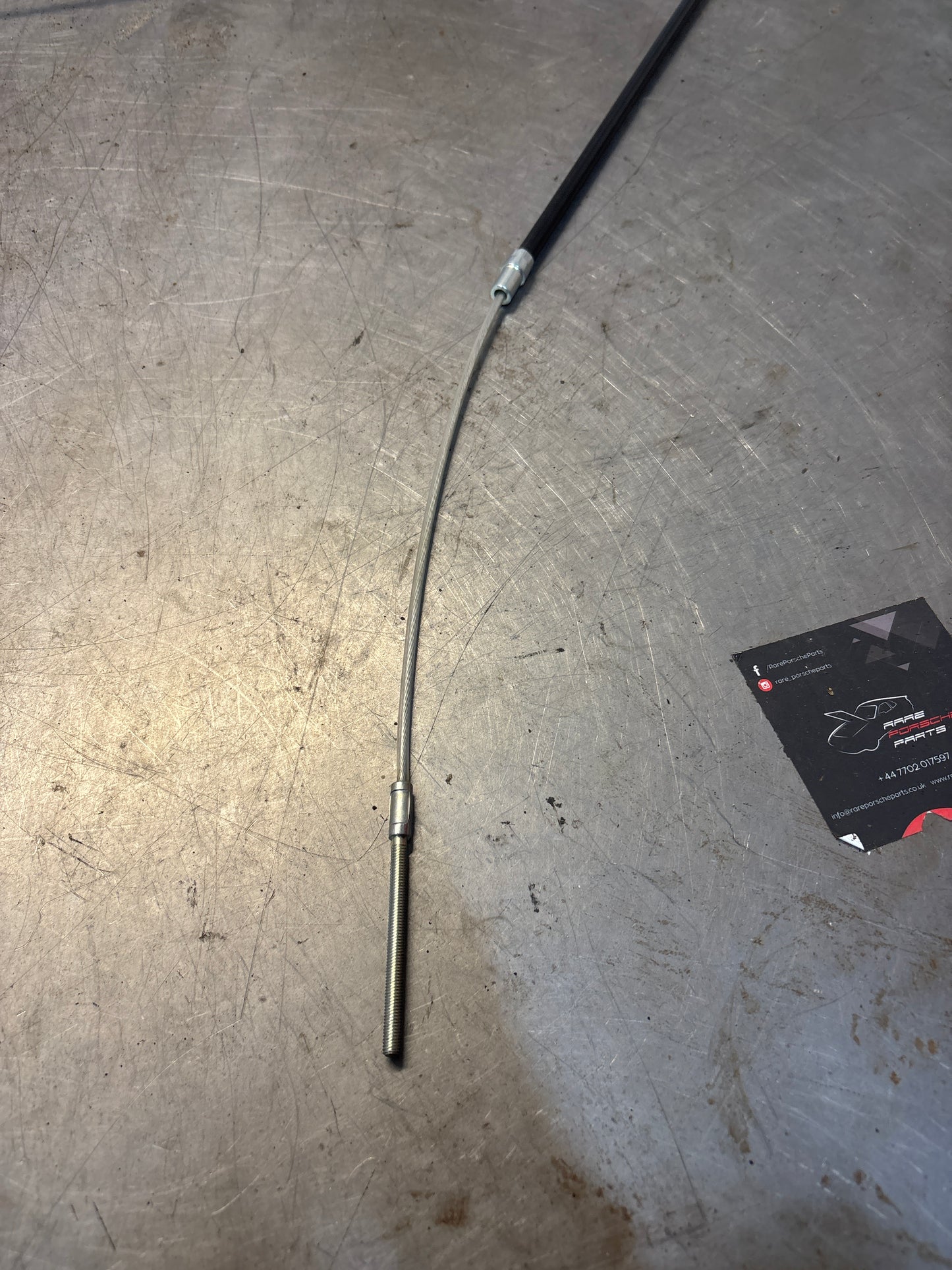 Porsche 924 Long handbrake cable, 92442414200