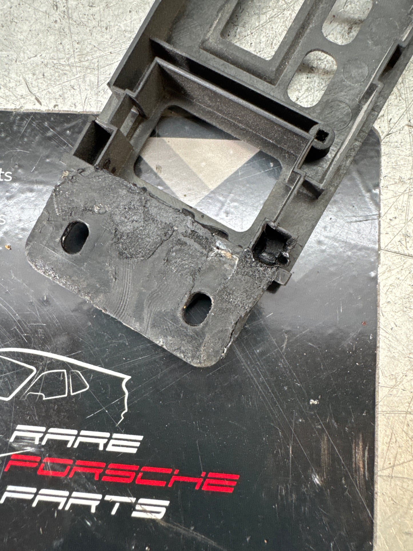 Porsche 944 oval dash switch surround trim 94555243500 used, RHD