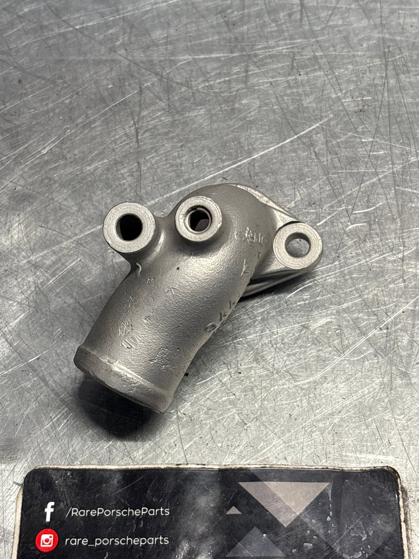 Porsche 924S 944 8v (1982-1989) Engine Cooling System Elbow 9441043154R, refurbished