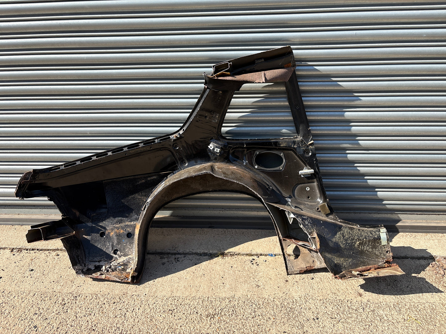 Porsche 924 rear left fender.