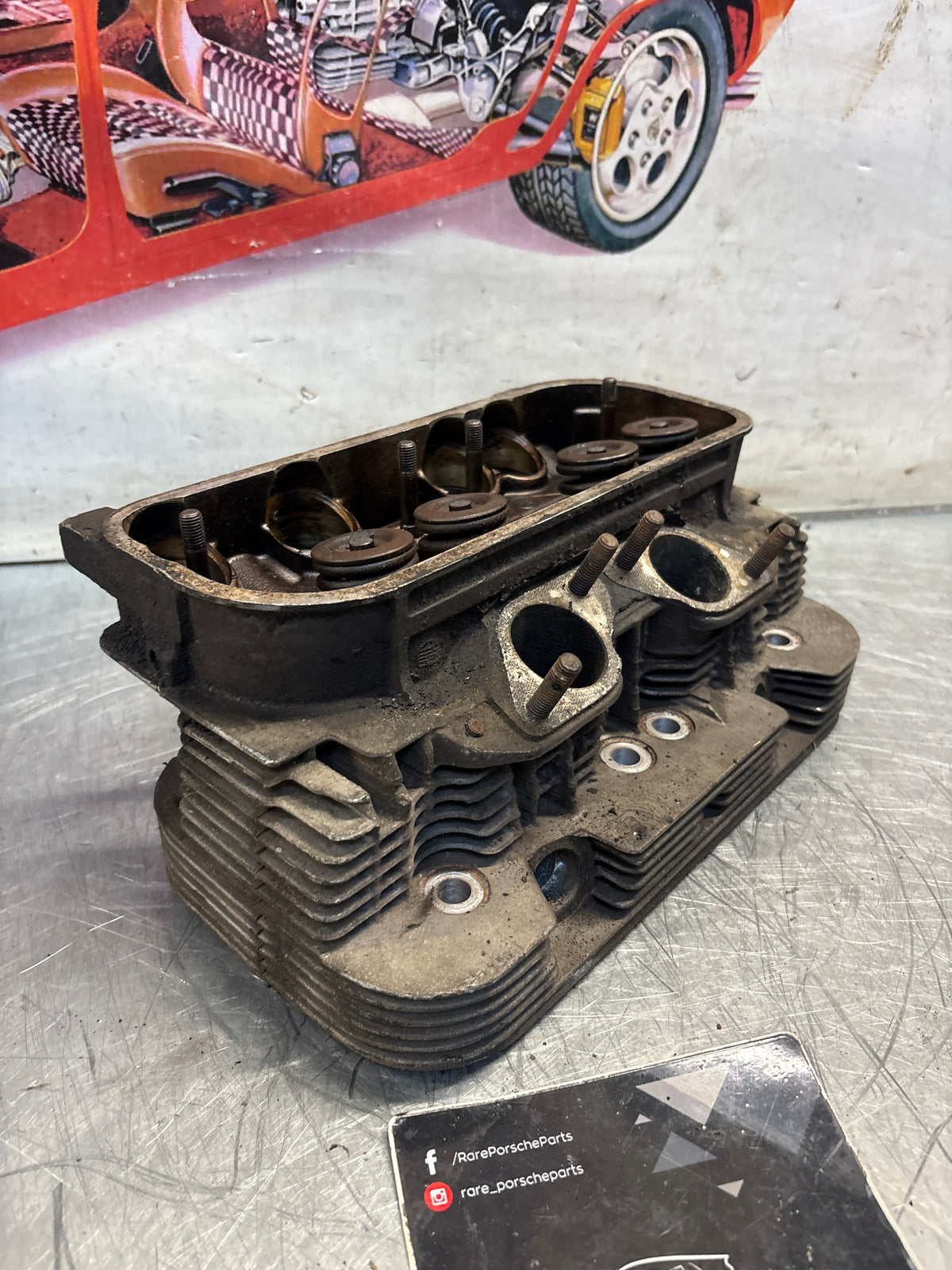 Porsche 914, cylinder head, used 021101371S