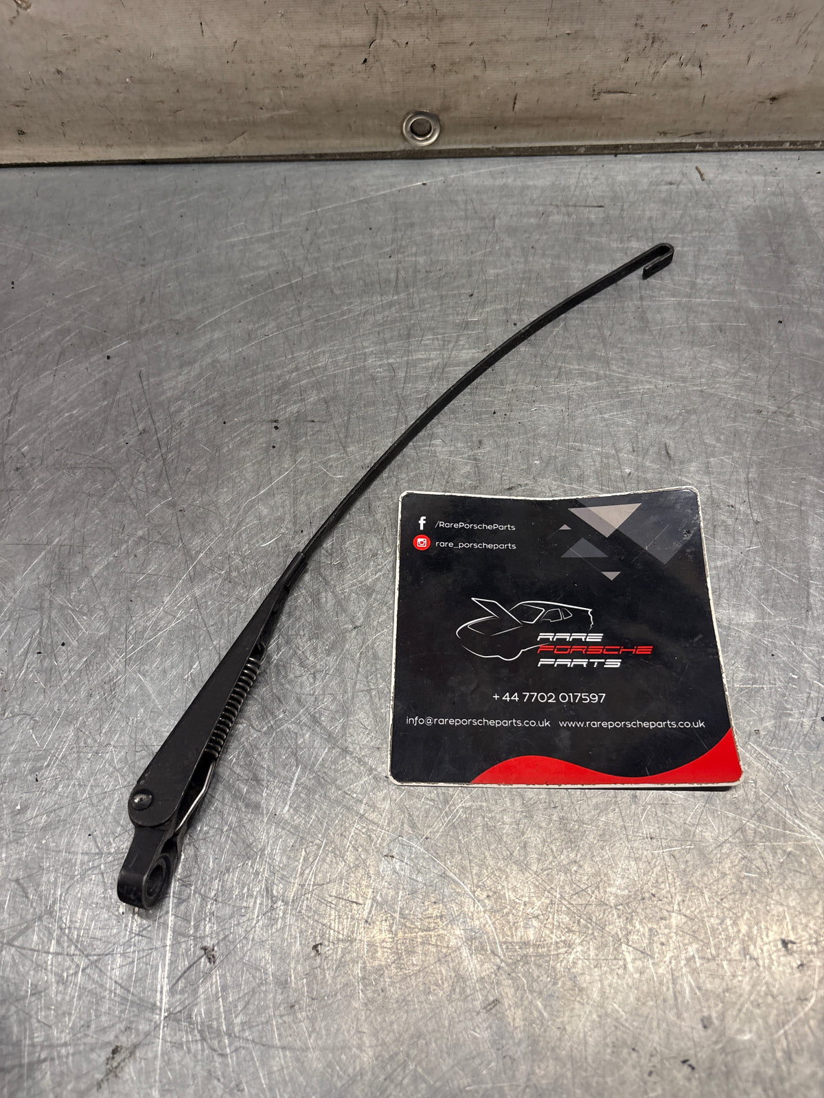 Porsche 914 windscreen wiper arm, used 91462831310