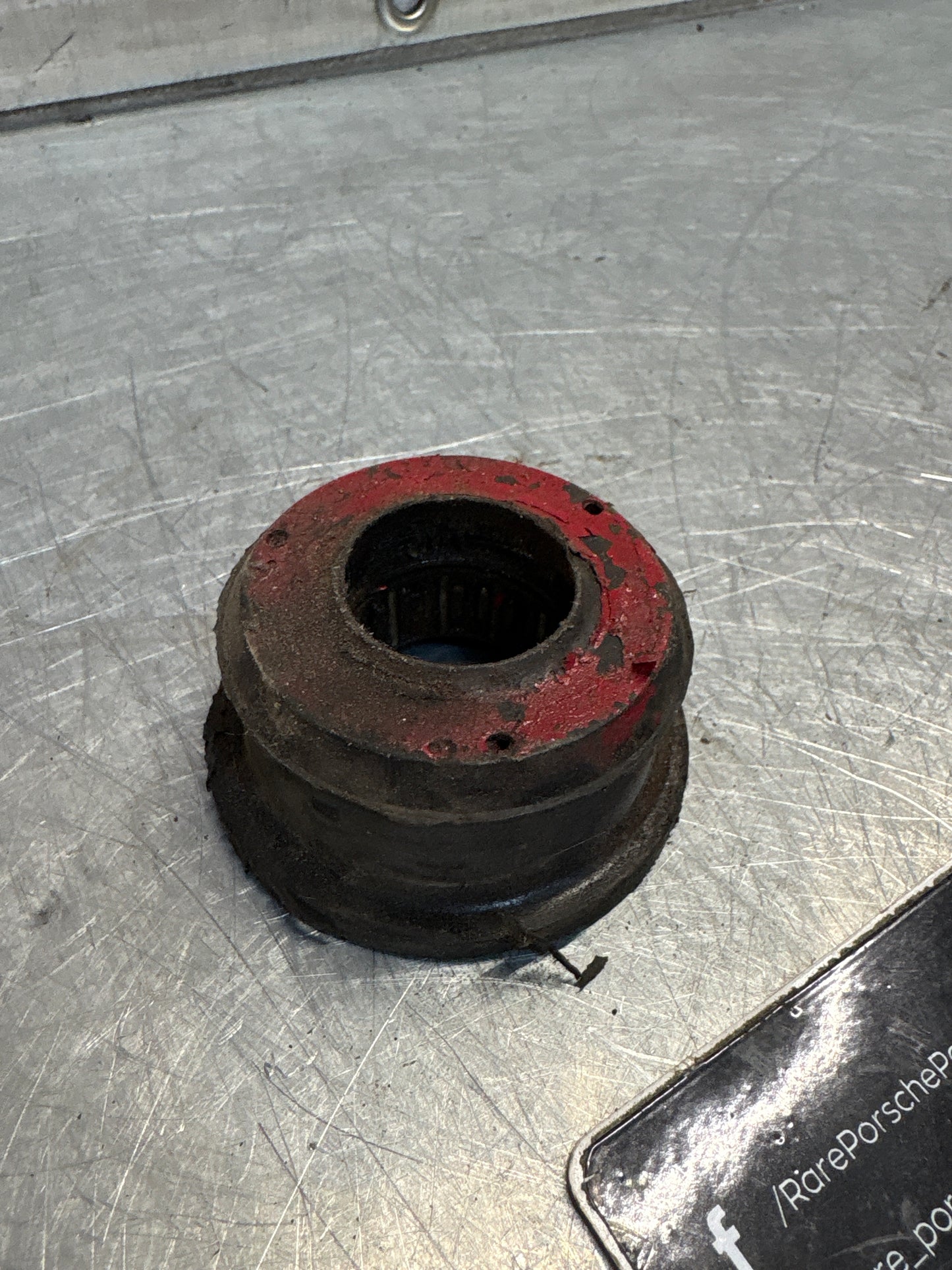 Porsche 924/944 steering coloumn cover lower bearing, used 477419059
