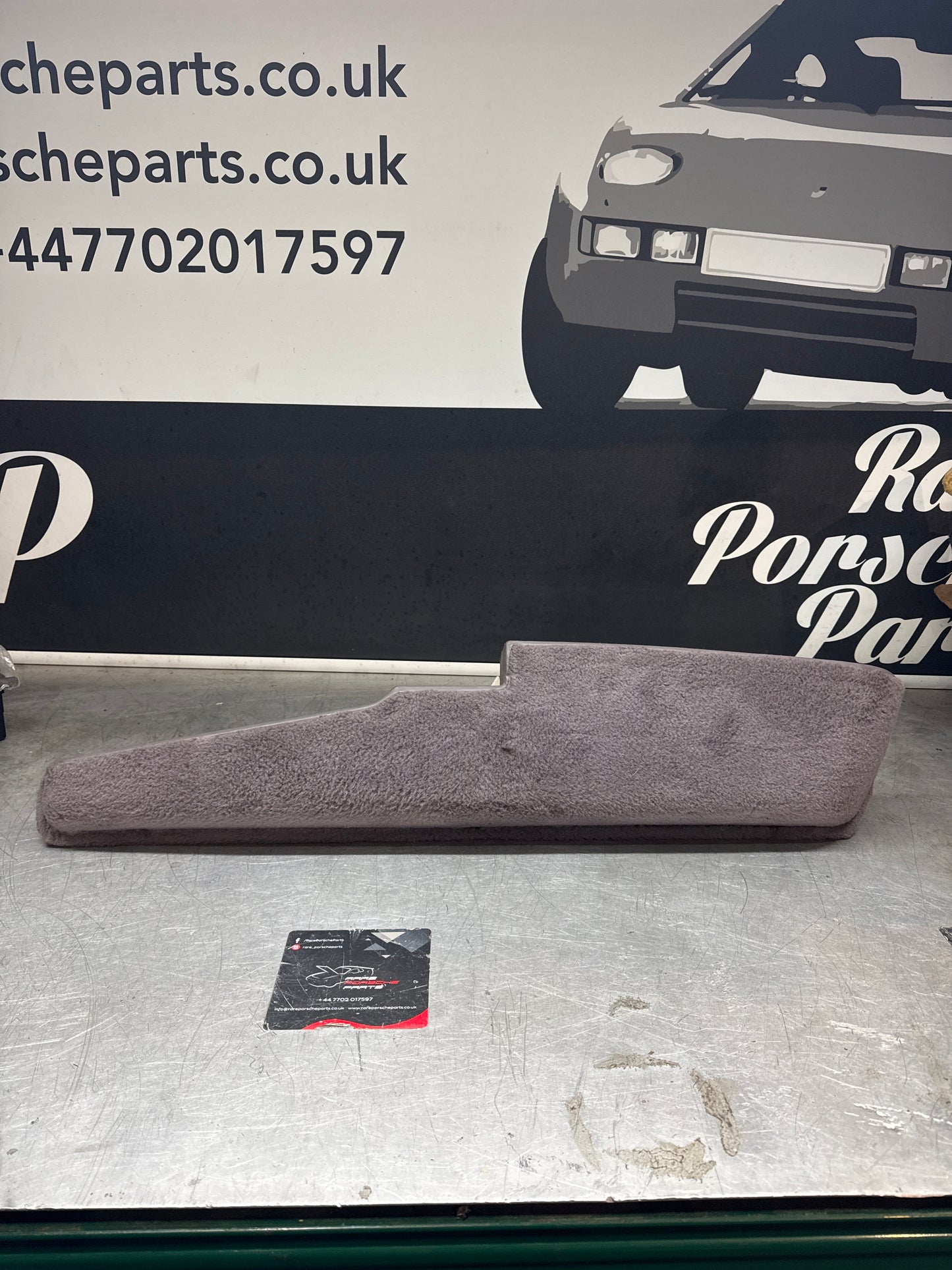 Porsche 911 (74-89) grey Door Pocket (Right) -  Good Used - 91155544700