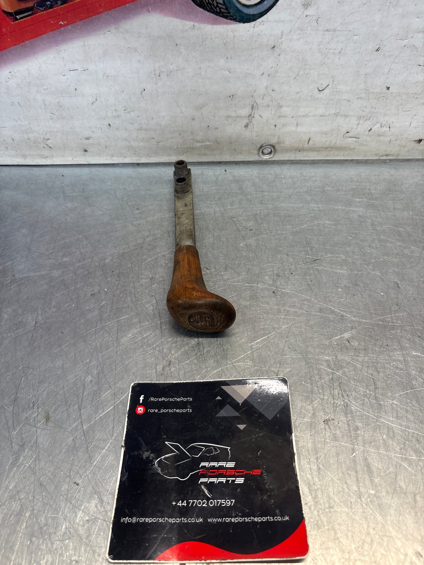 Porsche 924 early gear shift lever, used 477711206B