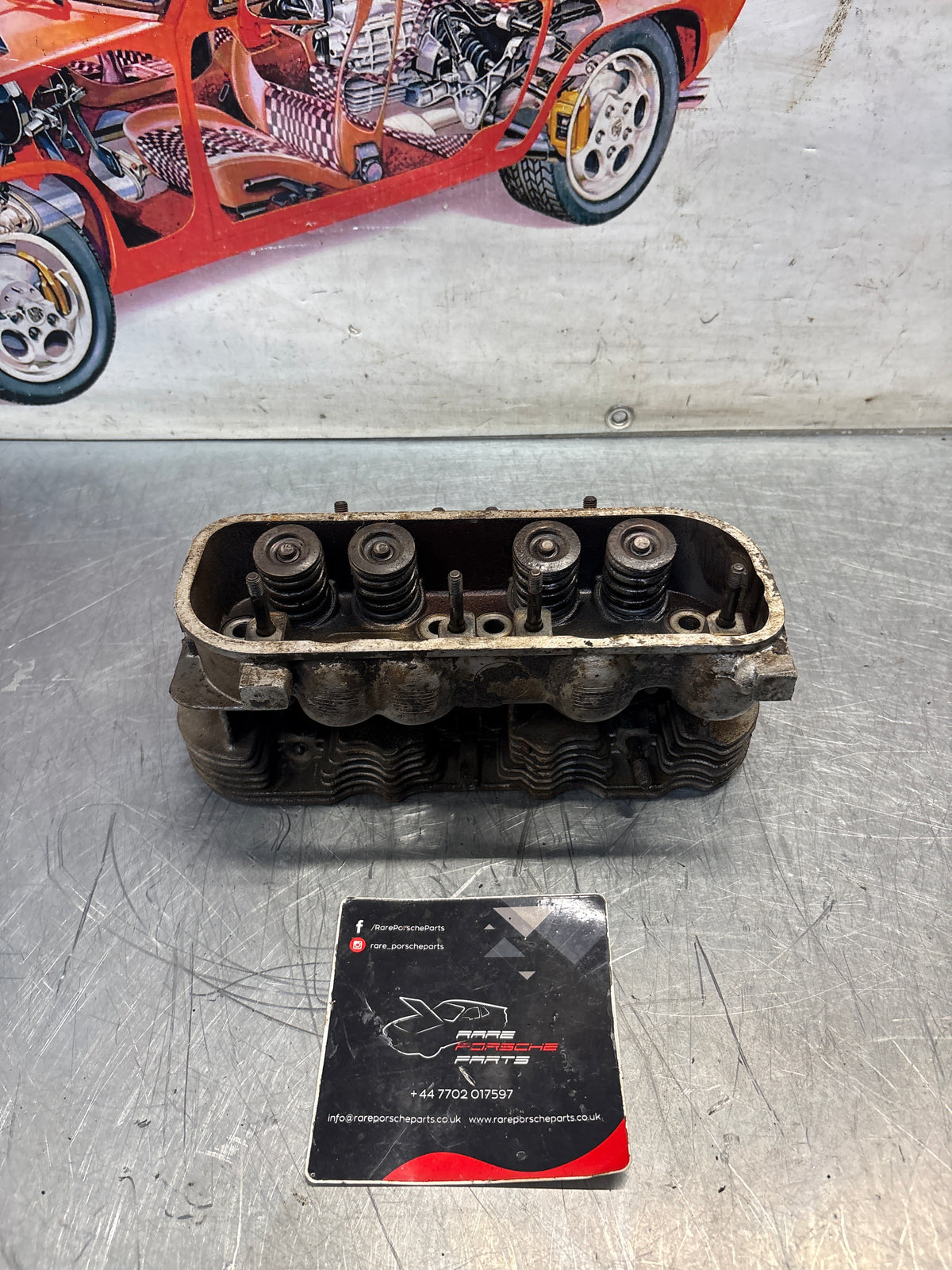Porsche 914, cylinder head, used 022101372