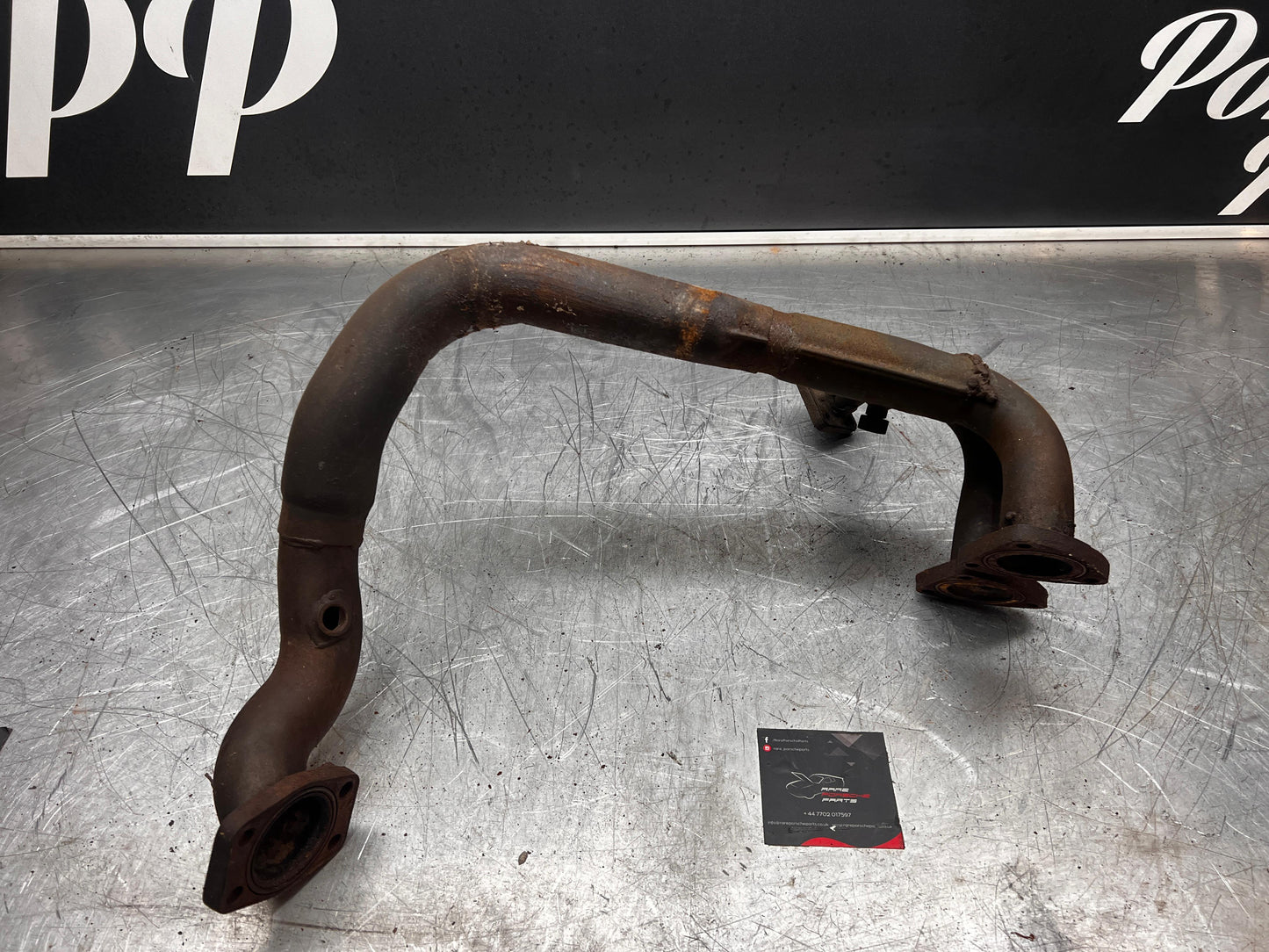 Porsche 944 Turbo exhaust cross over pipe 95111109615 spares or repair