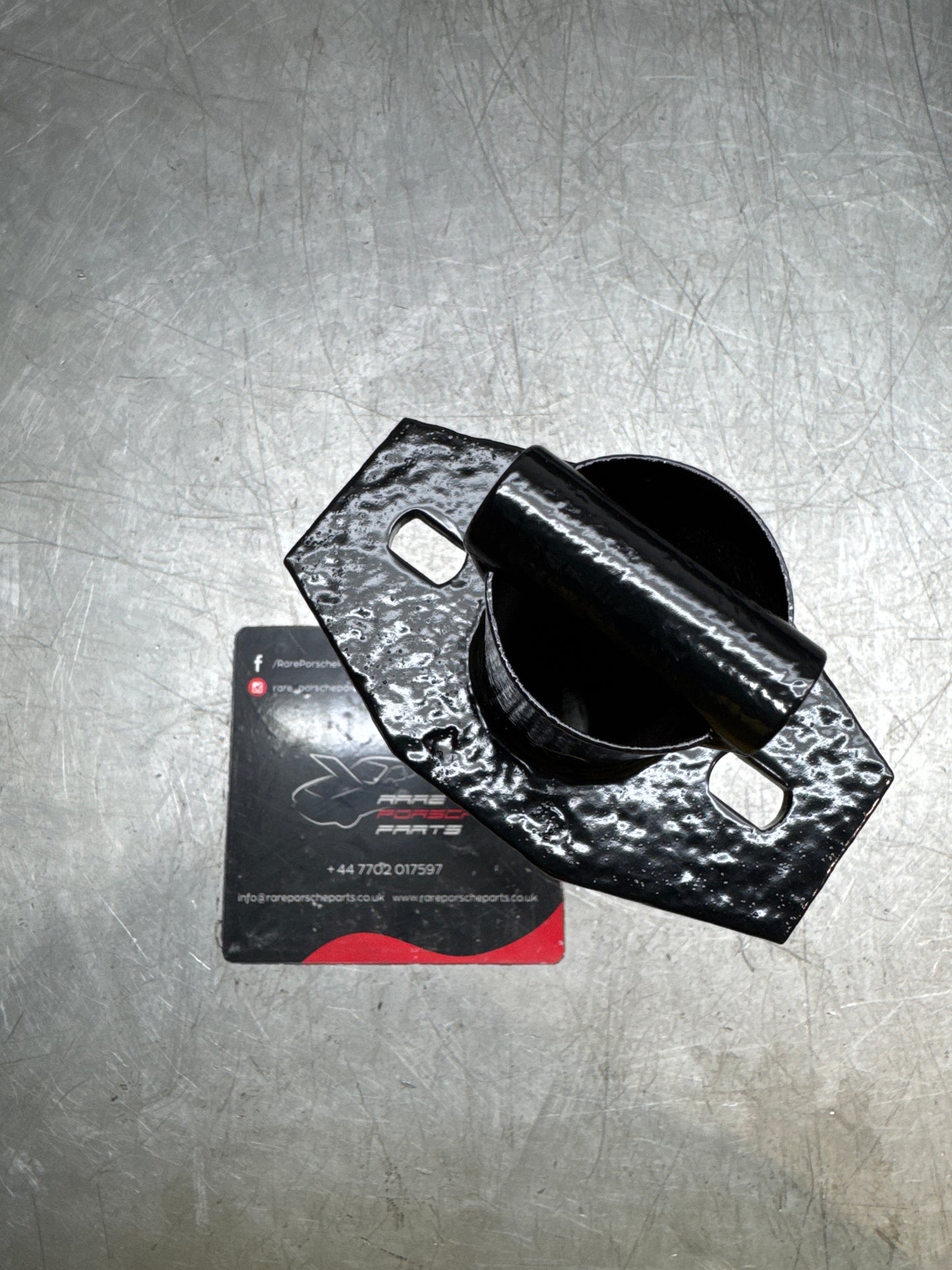 Porsche 944 S2 Turbo front bumper bracket impact pipe 95150501700 powder coated