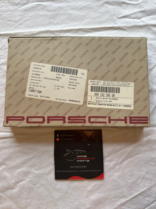 Porsche 964 Turbo Air con Belt 99919236550 NOS