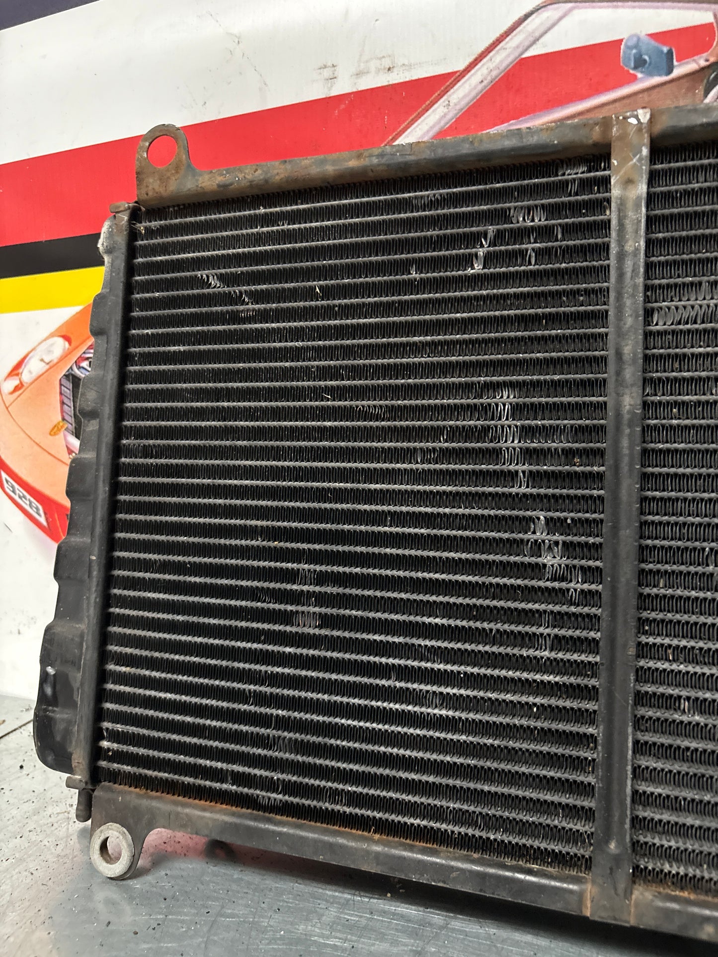 Porsche 924 radiator used 477121251A pressure tested