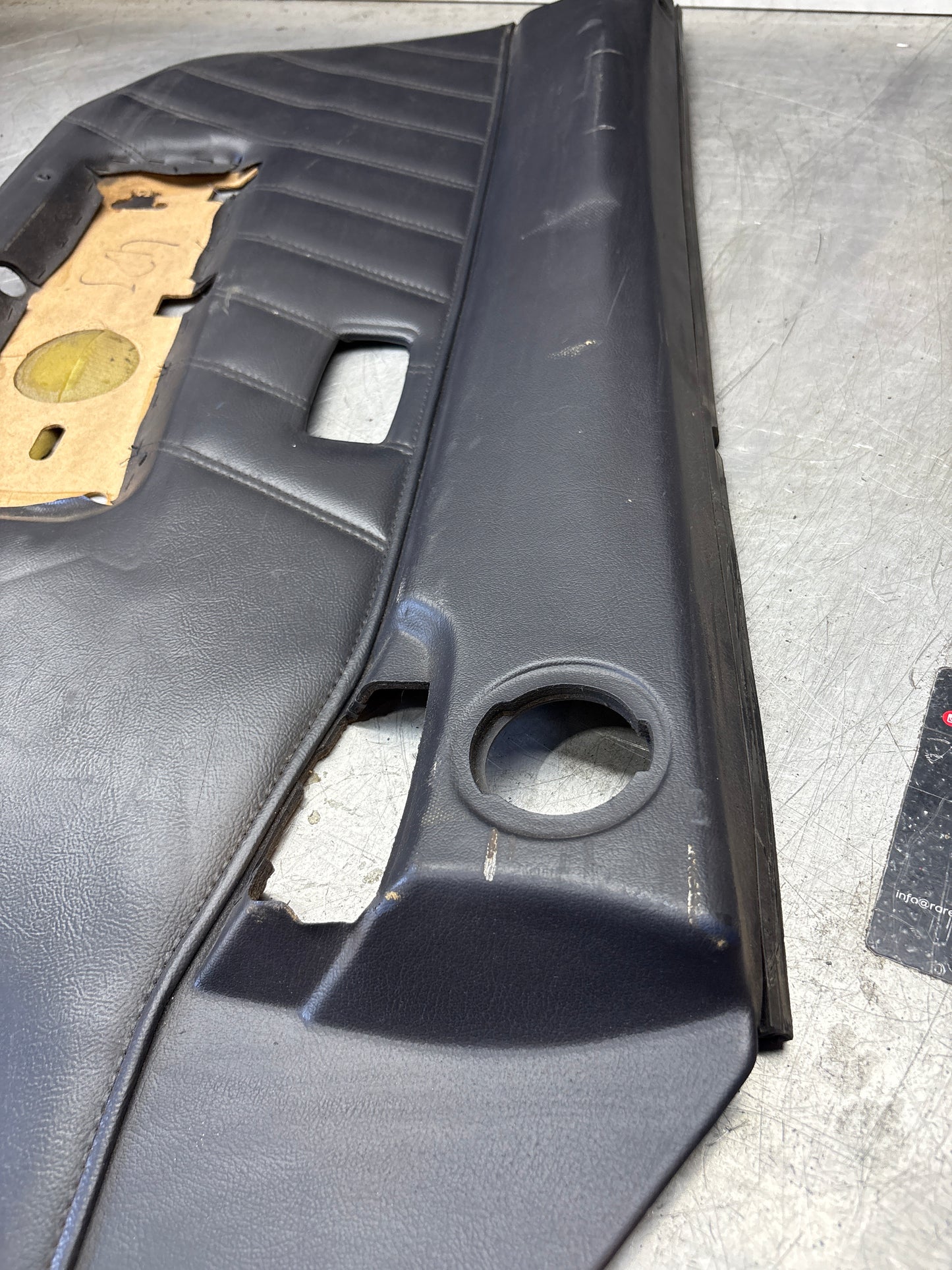 Porsche 968 left door card, used