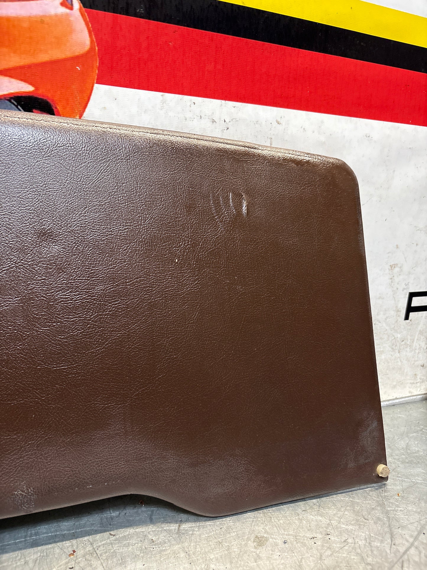 Porsche 928 sun roof headliner trim, brown, used 928564069504RB