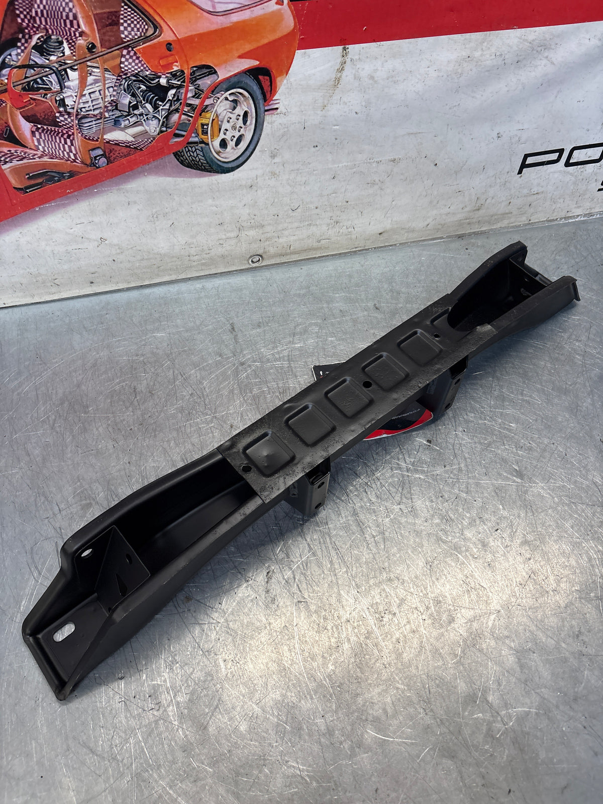Porsche 924 engine cross member, refurbished 477407321J