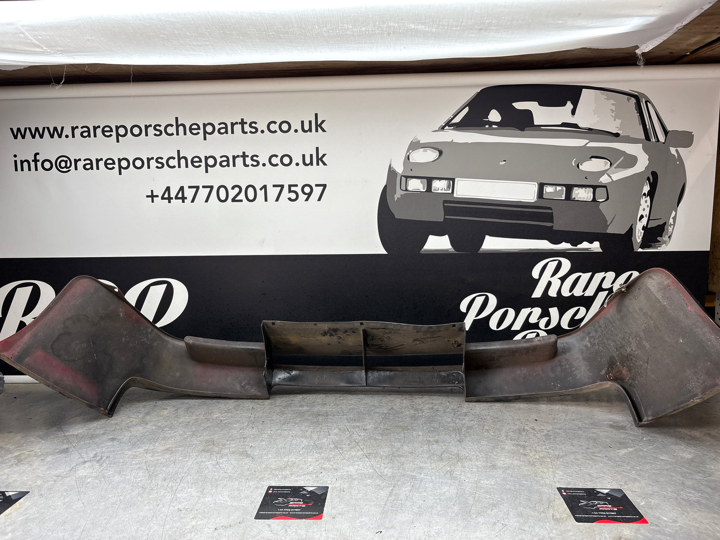 Porsche 944 Front spoiler, valance without fog light used 93150537100