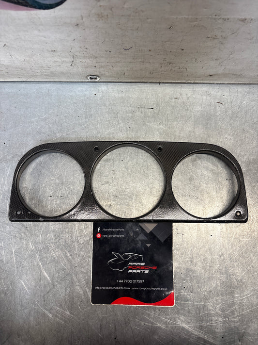 Porsche 914 gauge mounting bezel, used 91455220210