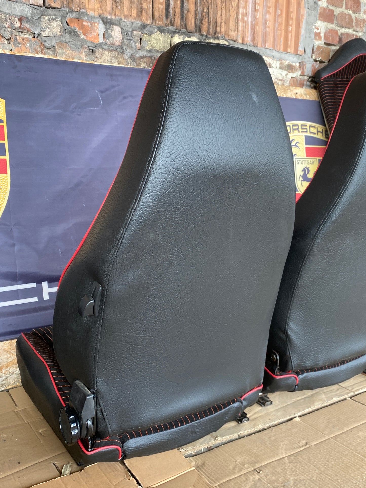 Porsche 924 Carrera GT Seat set with door cards, refurbished