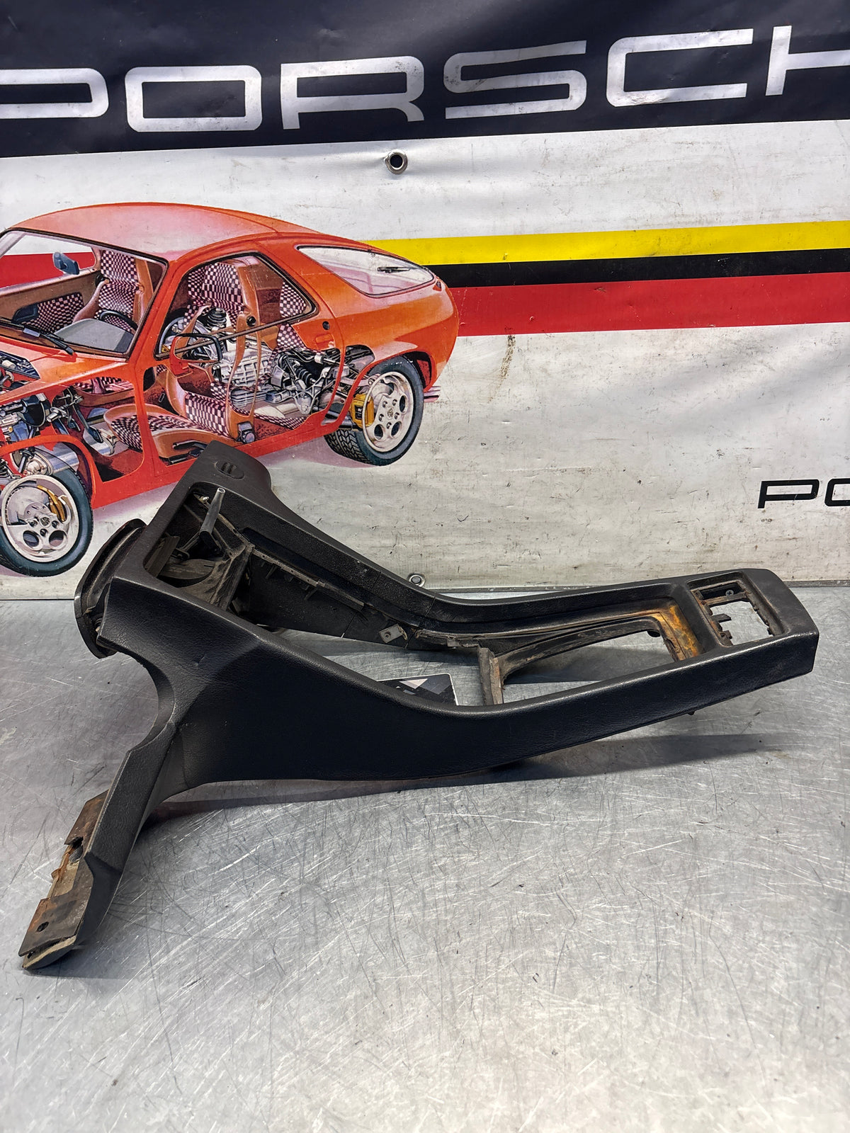 Porsche 928 Console centrale, usata 92855206304 Blu scuro