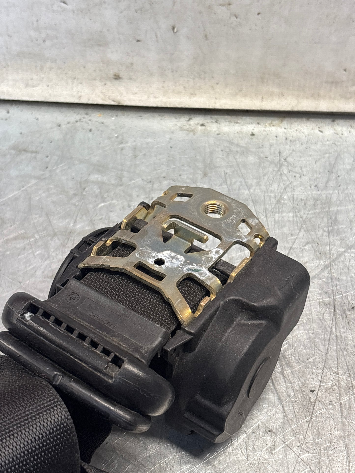 Porsche 911 996 rear left seatbelt, used 99680303503