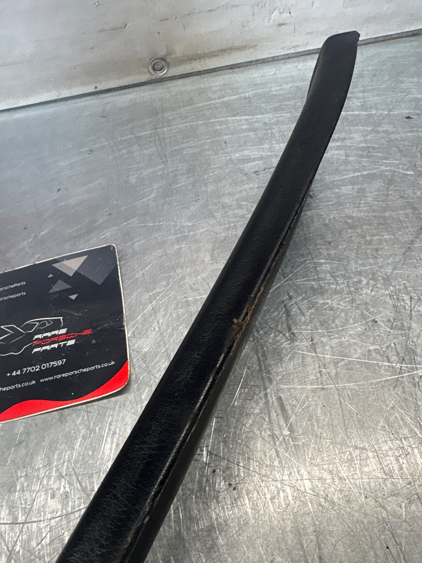 Porsche 944 / 968 front windshield panel trim, used, black 94455503700