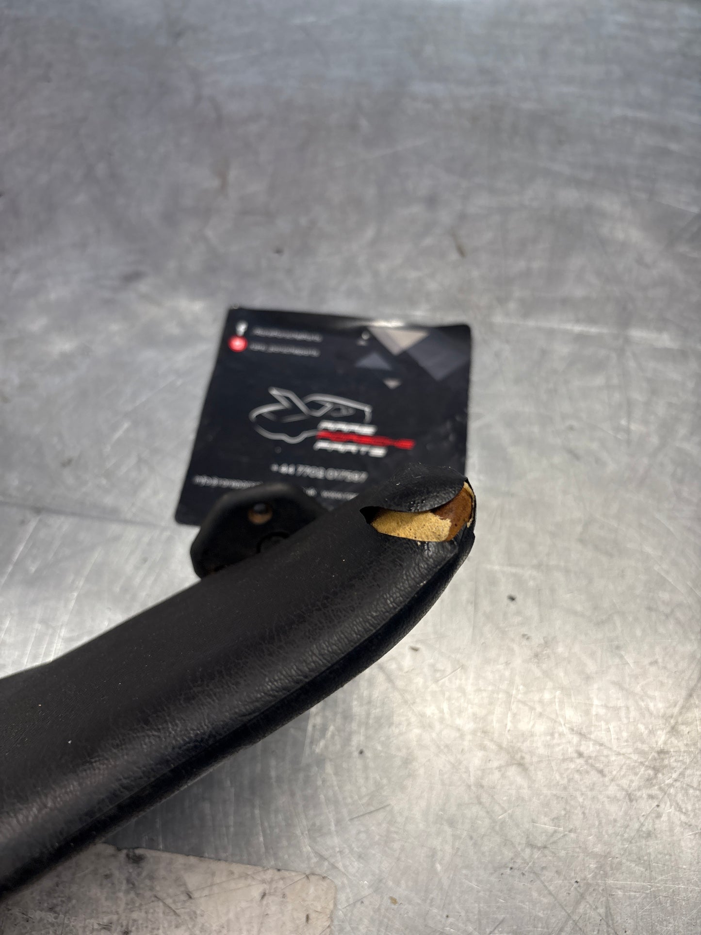 Porsche 928 black sun visor, used for spares or repair left 92873123702