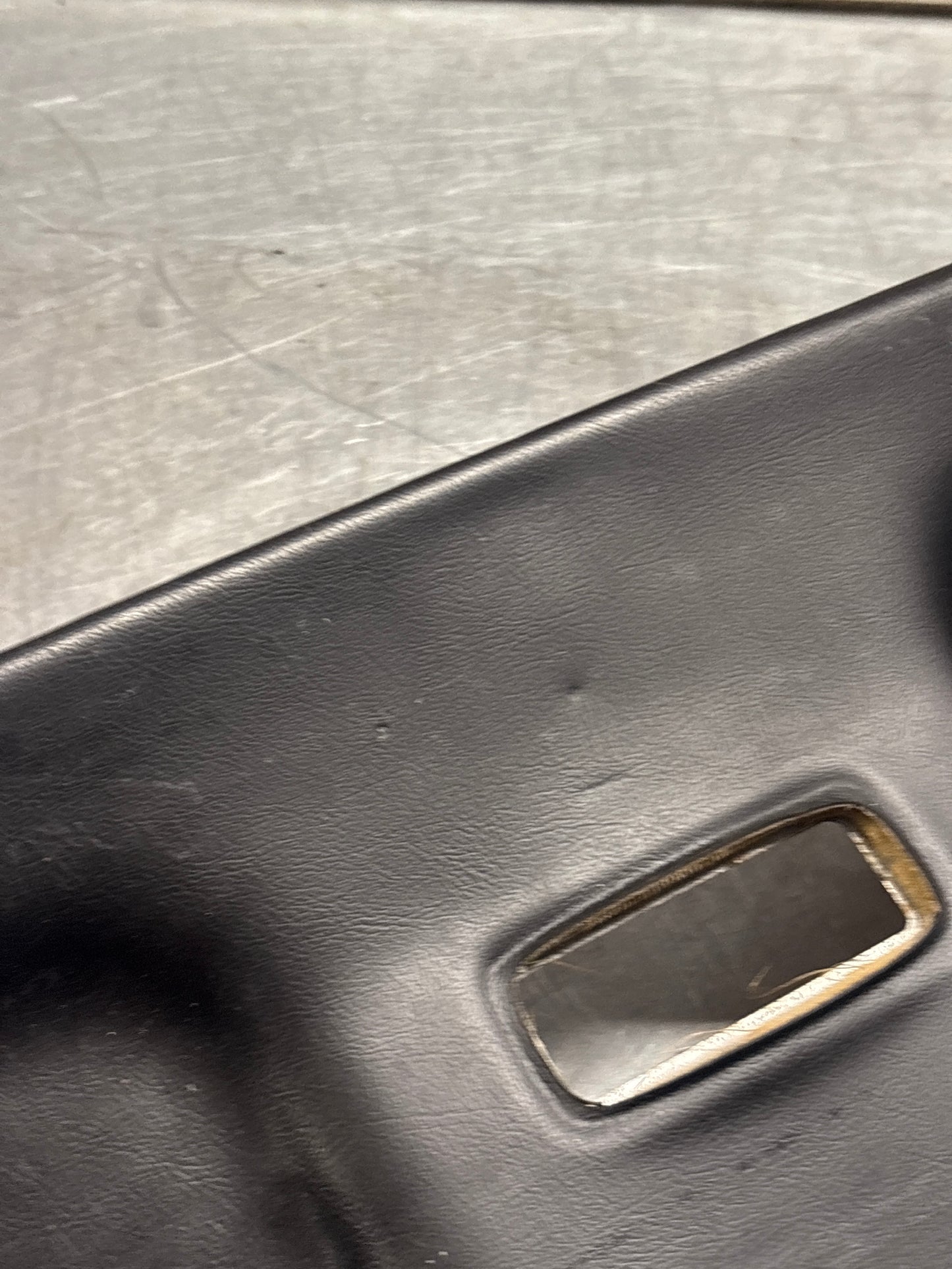 Porsche 928 sunroof mechanism cover trim, used, black 92855552702