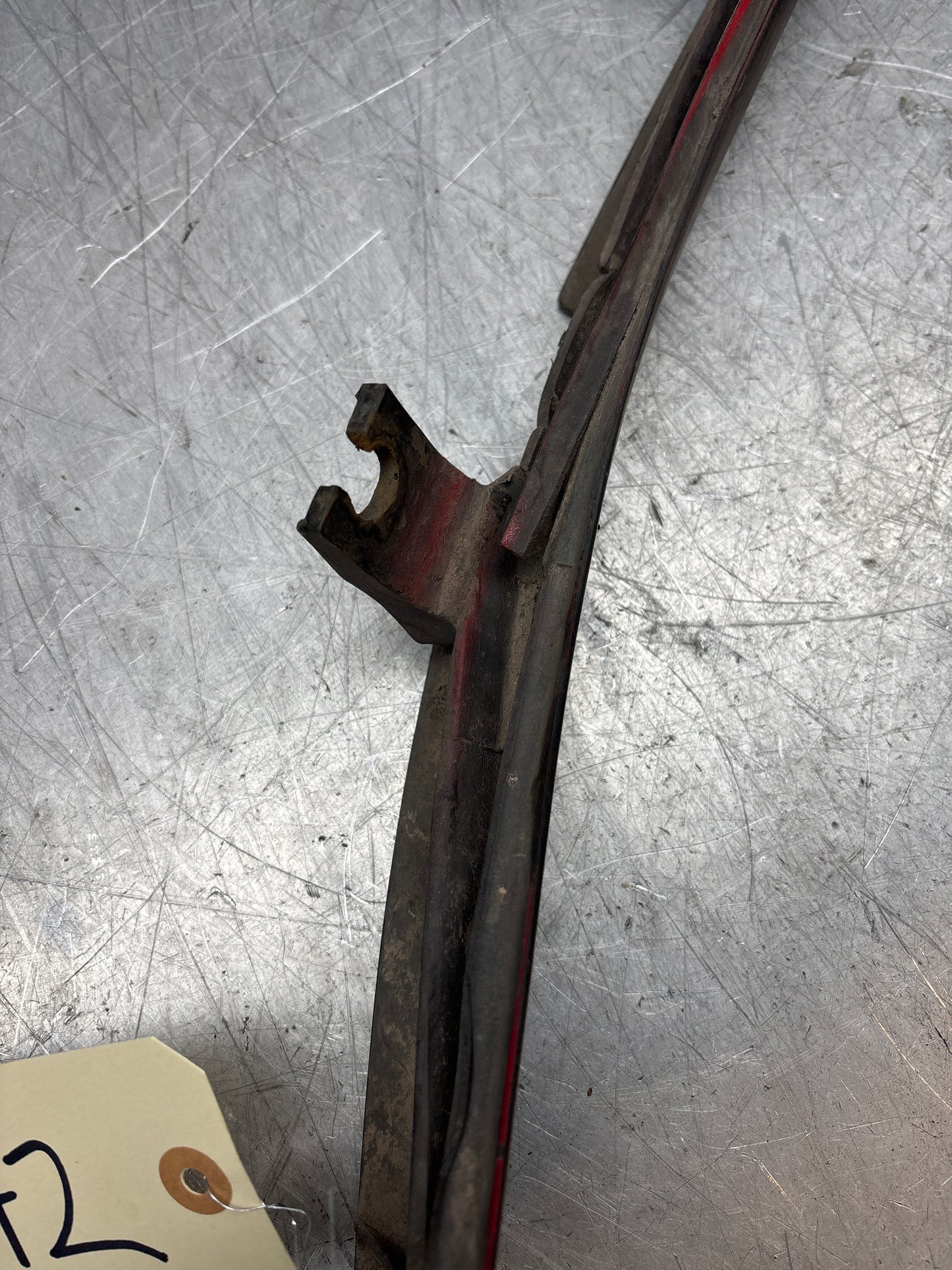Porsche 944 lower door sill trim molding right side, spares or repair 9515591600