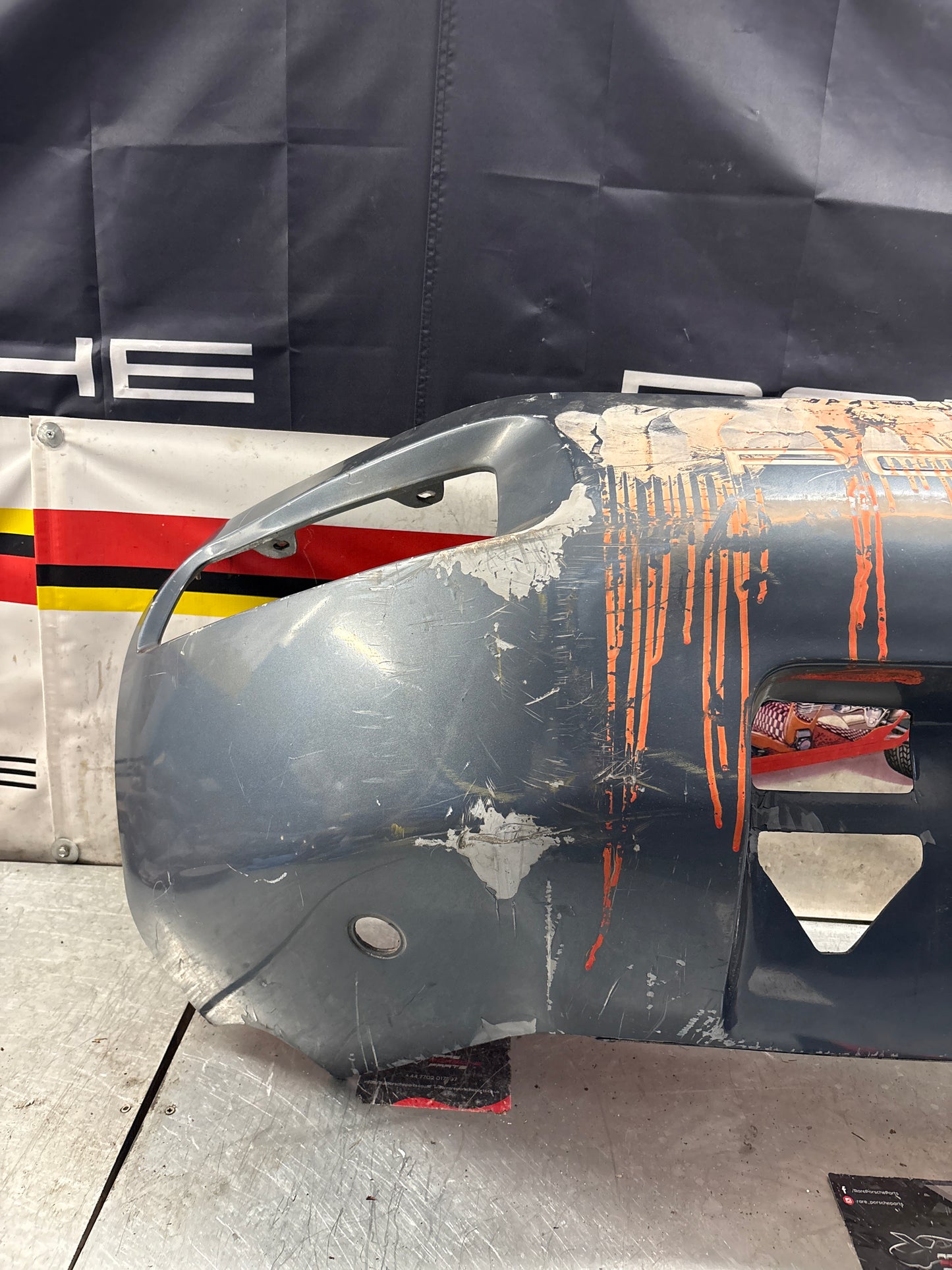 Porsche 928S rear bumper, used 928505023