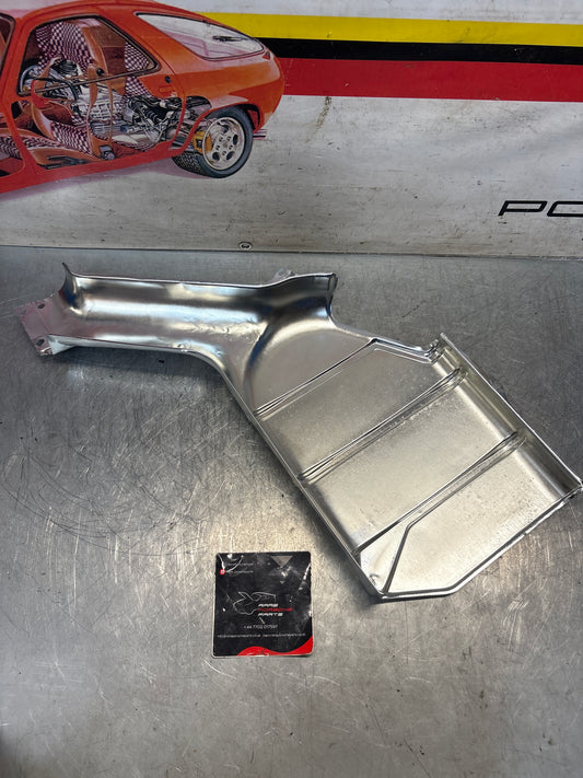 Porsche 928 S / S4 rear heat shield protection plate, refurbished 92850493204
