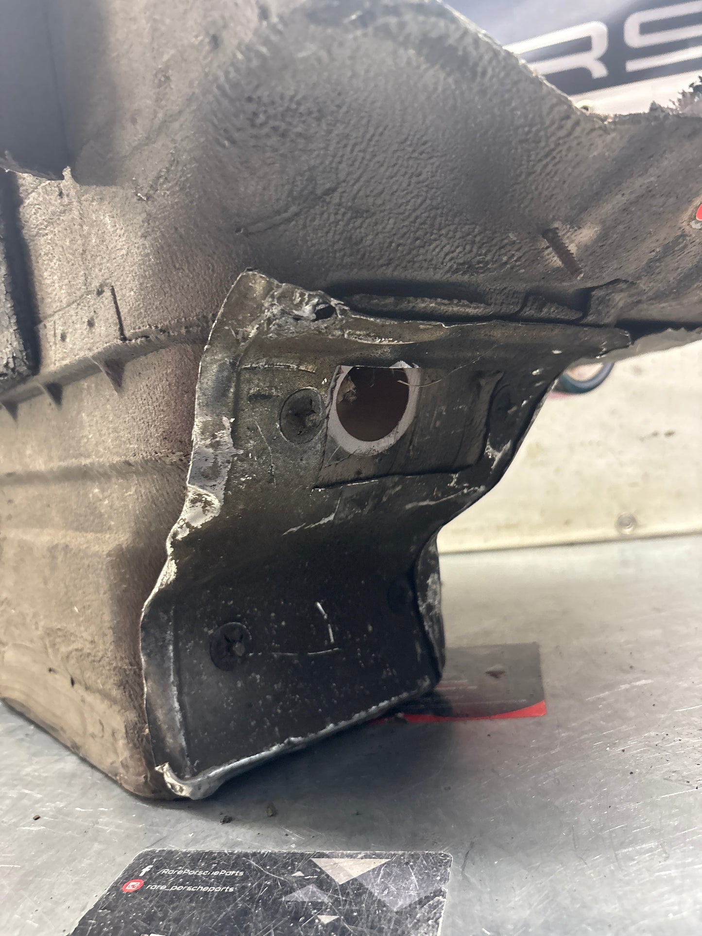 Porsche 928 Battery tray cut, 92850180502 used