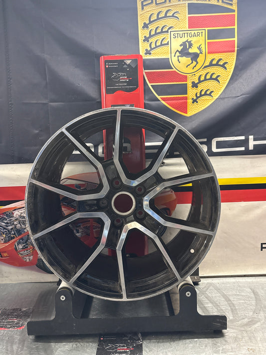 Porsche Taycan GTS 11.5Jx21” ET66 alloy wheel, 9J1601025BD for display purposes only