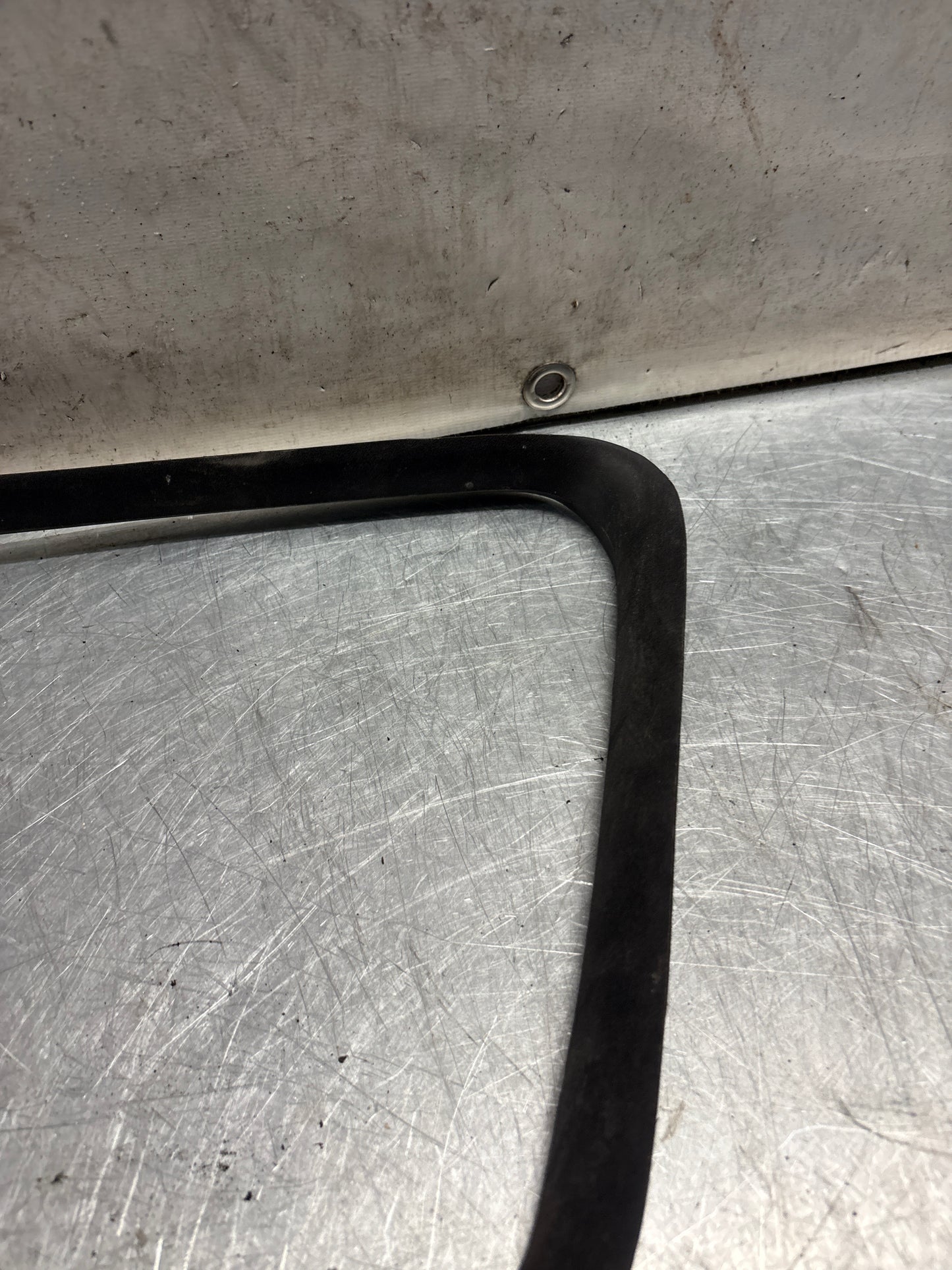 Porsche 968 rear left quarter window seal, used 94455553500