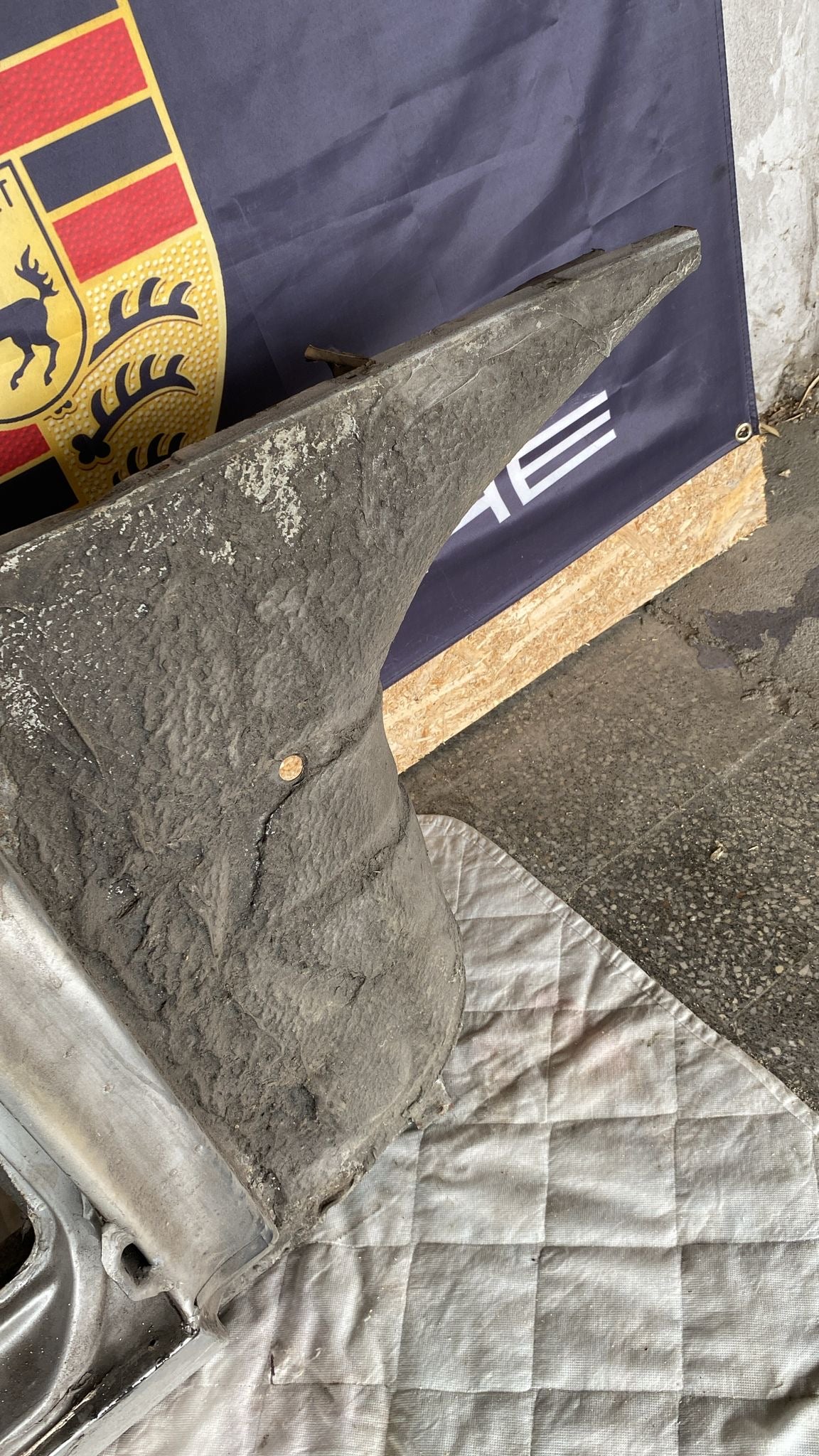 Porsche 924 Right Sill section, 477809848B cut