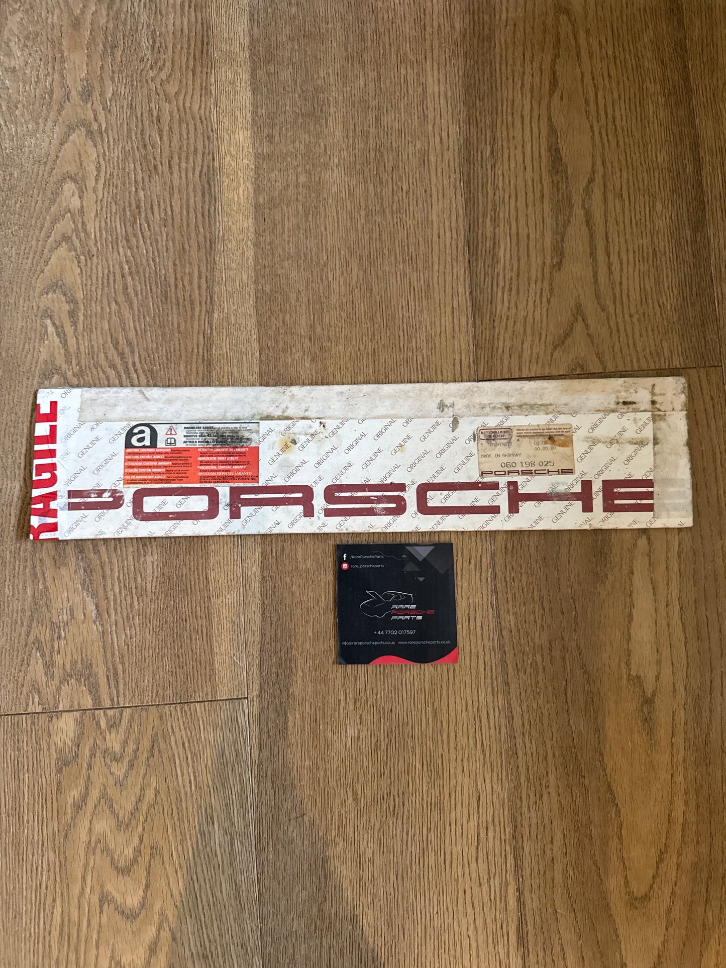 Porsche 924 rocker cover gasket set 060198025 New NOS