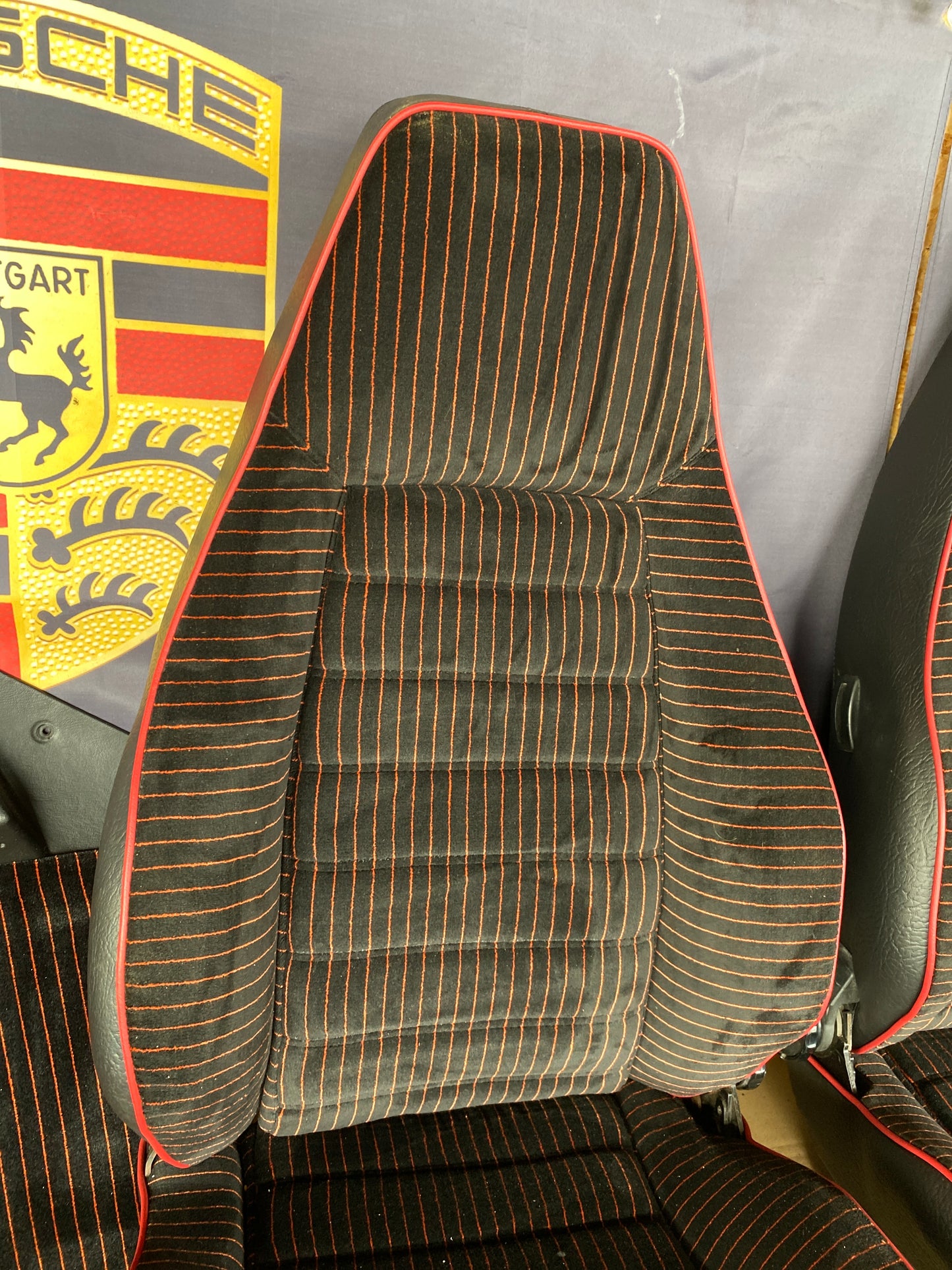 Porsche 924 Carrera GT Seat set with door cards, refurbished