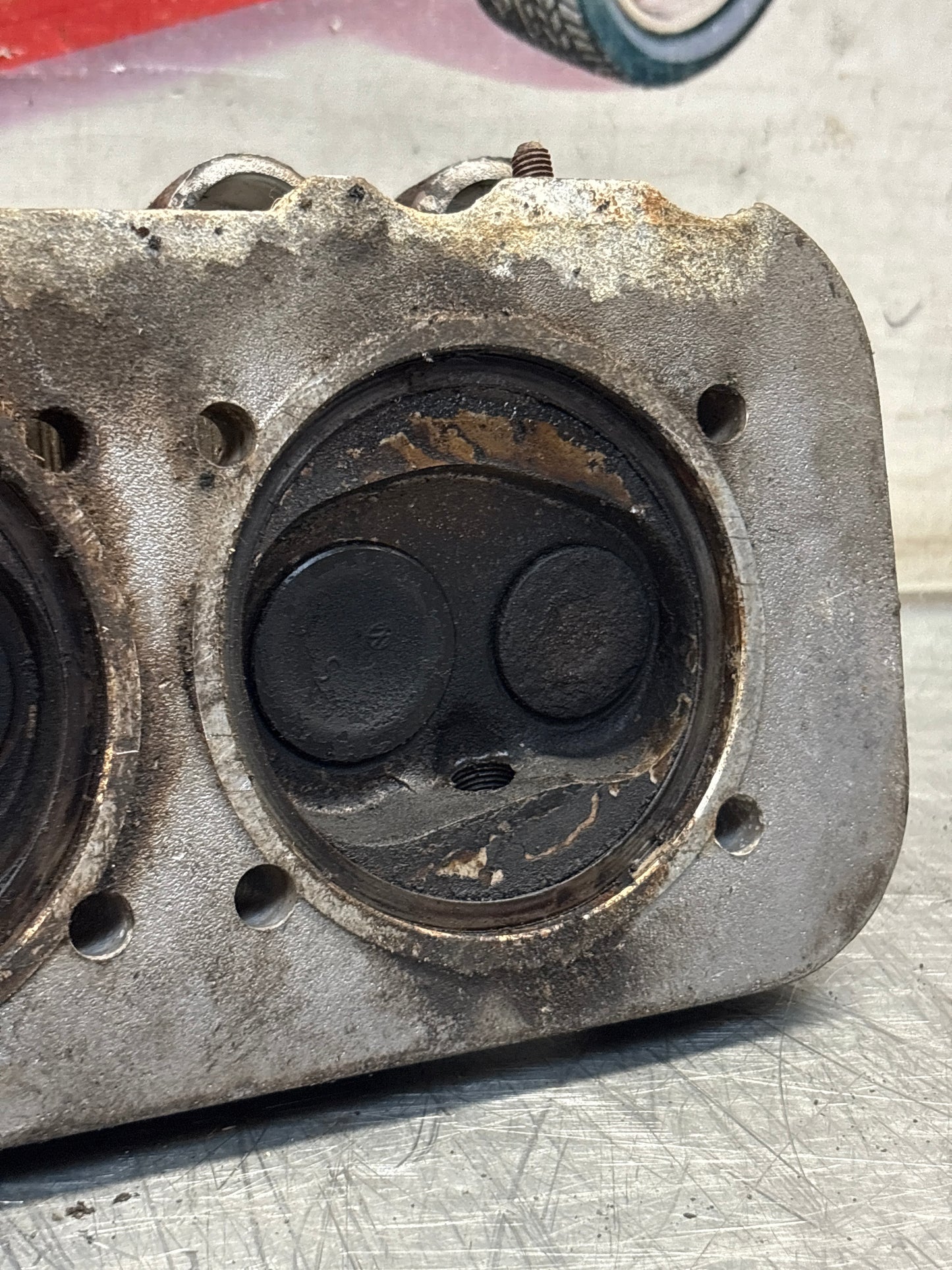 Porsche 914, cylinder head, used 021101371S