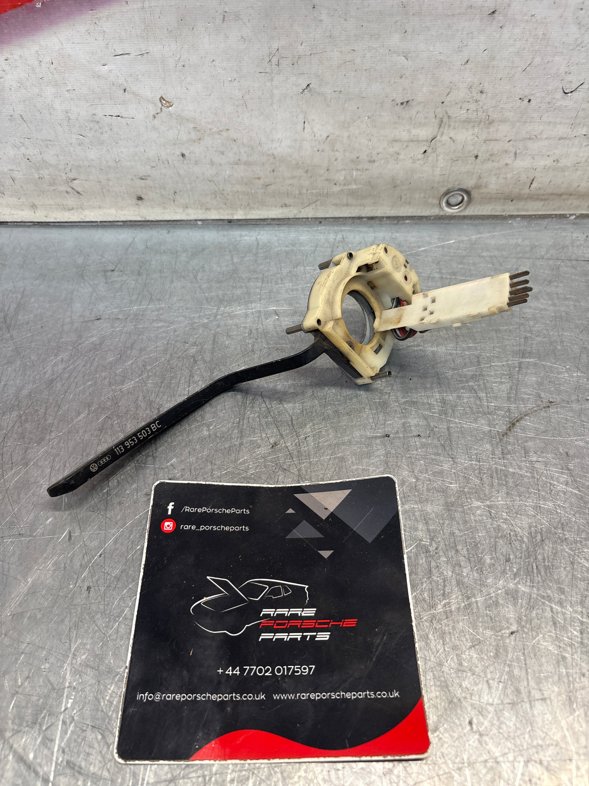 Porsche 924 early wiper stalk, used 113953503BC