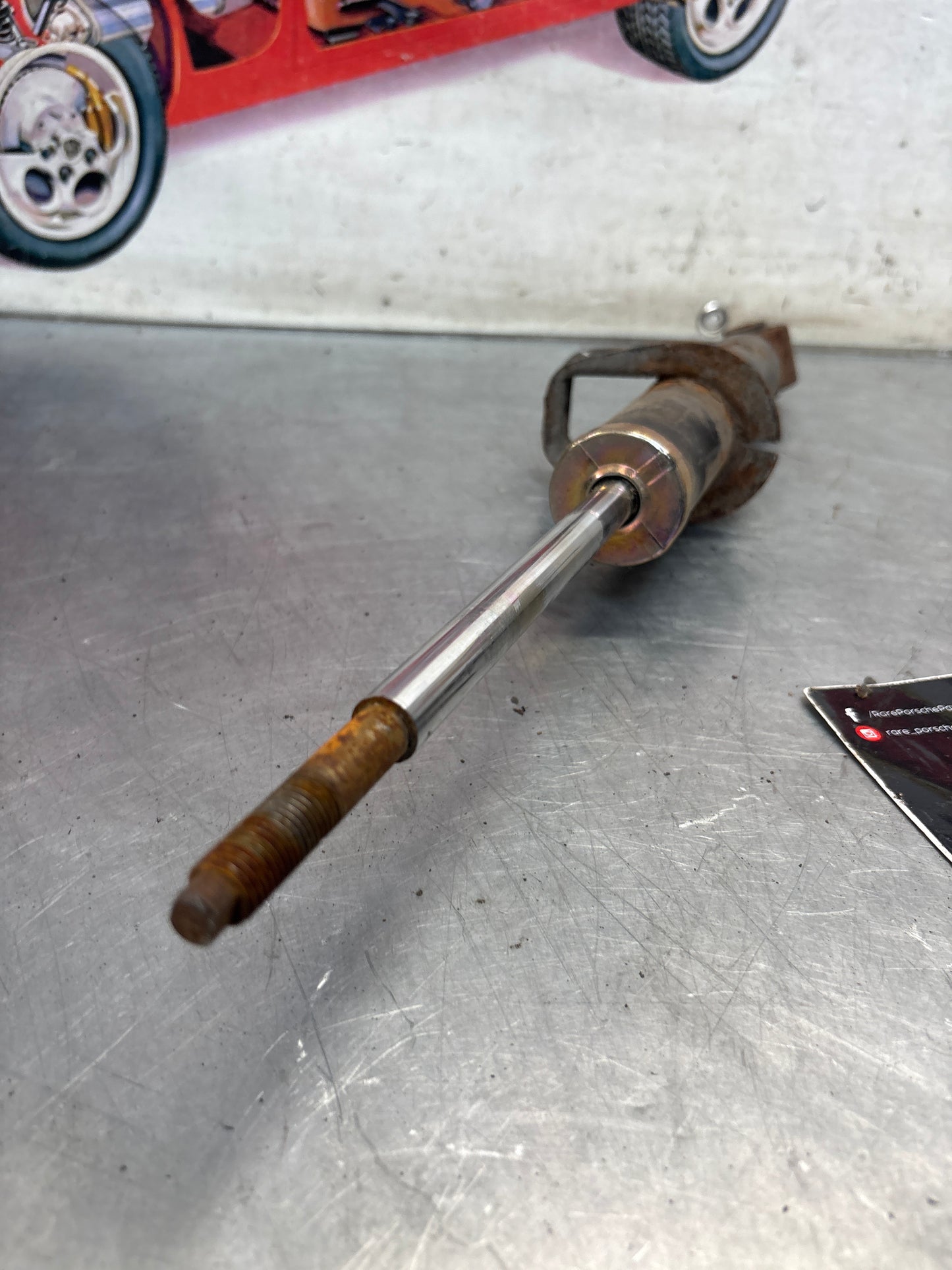 Porsche 911 993 rear shock absorber, used 99333305100