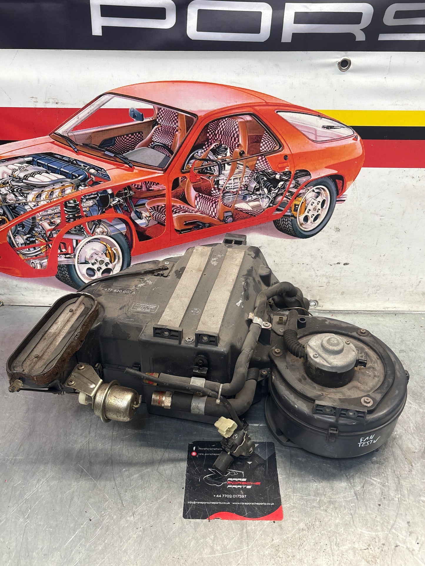 Porsche 924 Air conditioner unit, used 477820002A